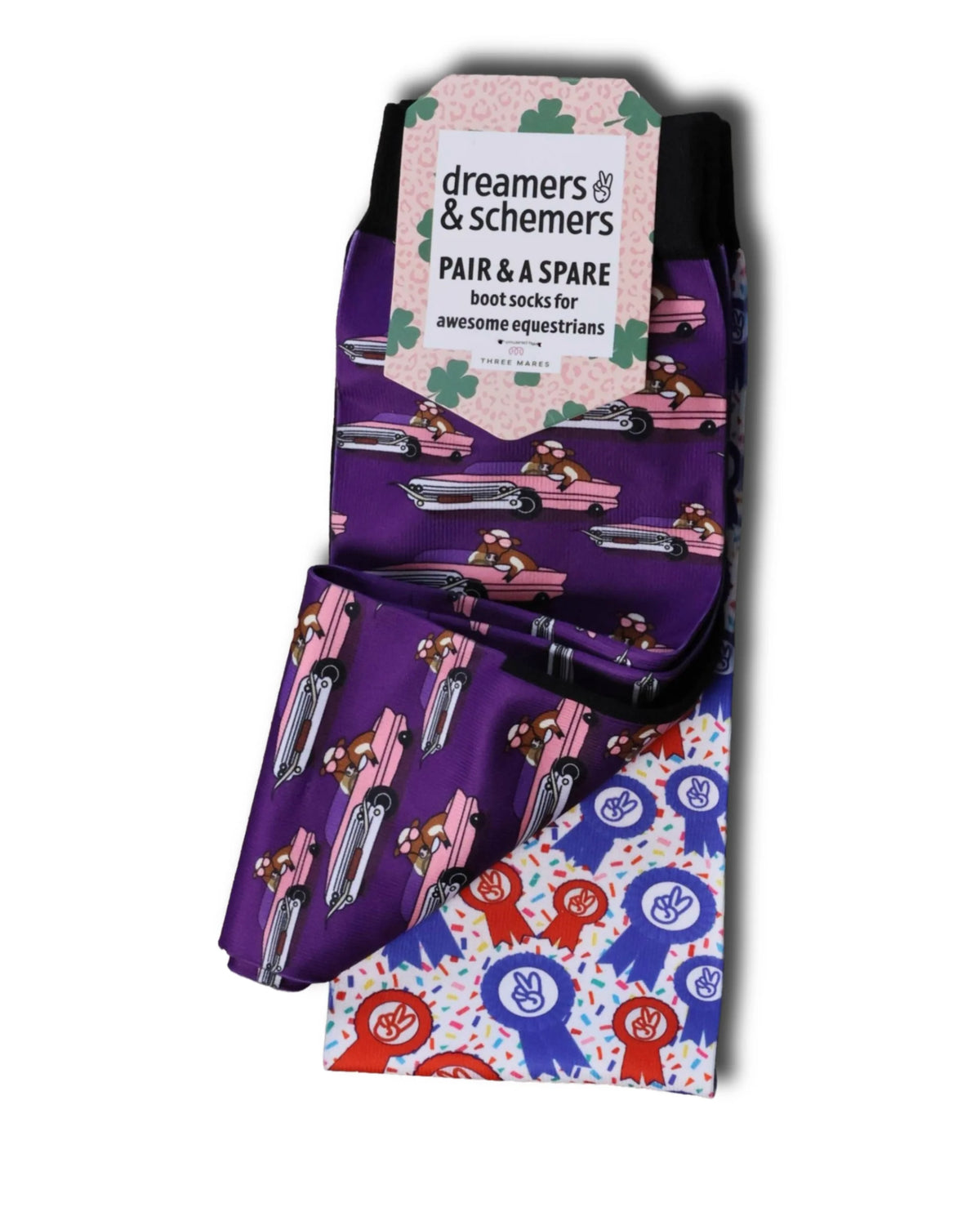 Dreamers & Schemers Pair & A Spare Socks - CattleLac