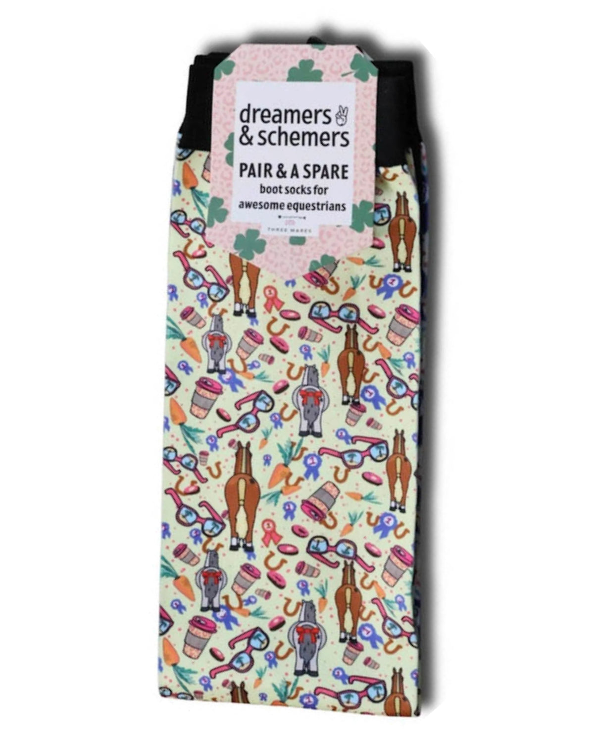 Dreamers & Schemers Pair & A Spare Socks - Pony Party