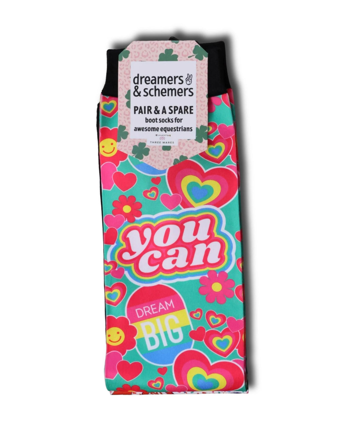 Dreamers & Schemers Pair & A Spare Socks - Affirmations