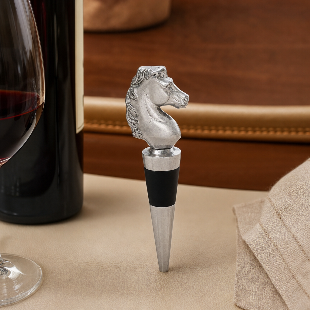 Horse Head Wine Bottle Stopper