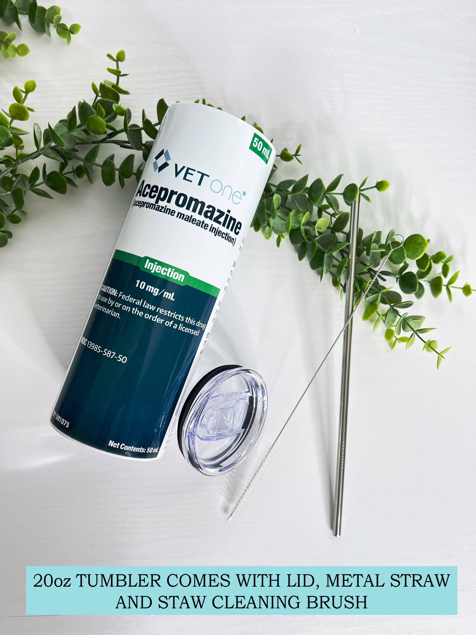 My Fancy Pony - Ace Vet Med Tumbler or Water Bottle