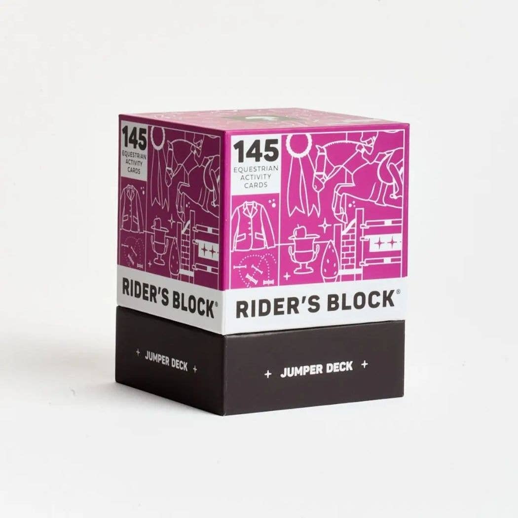 Stable Mind - Horse Riding Exercises & Activity Card Deck - Jumper