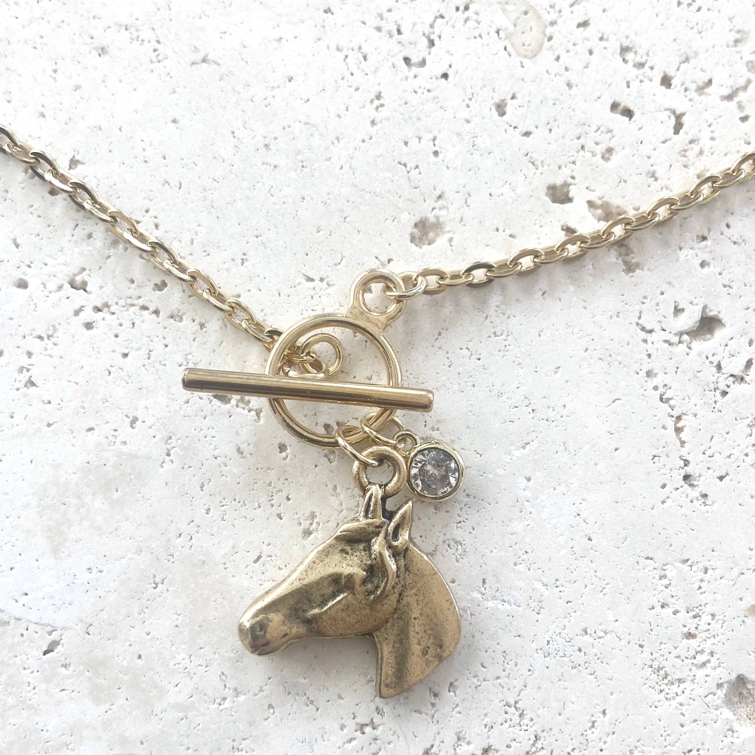 Horse Derby Style Necklace