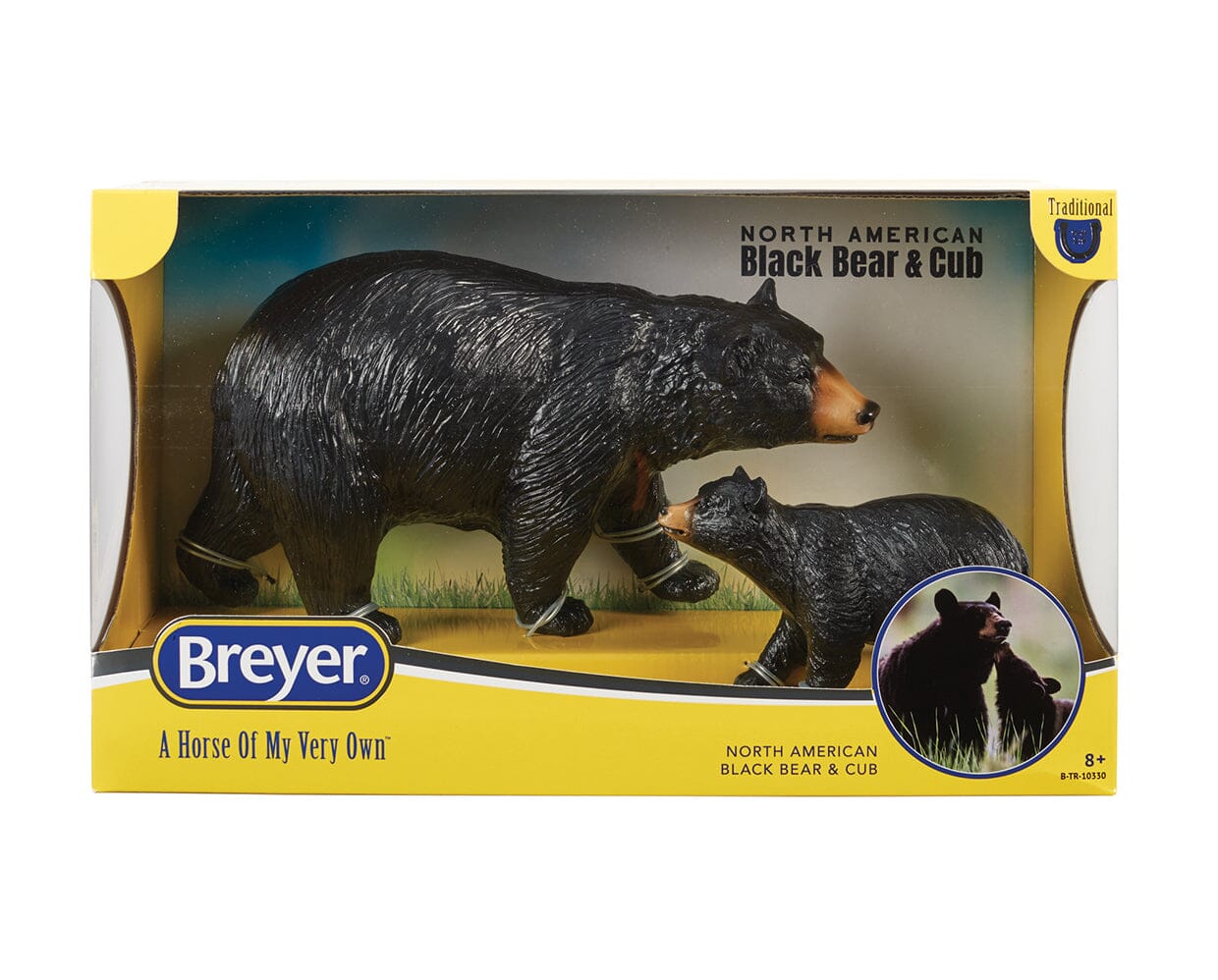 Breyer Black Bear and Cub