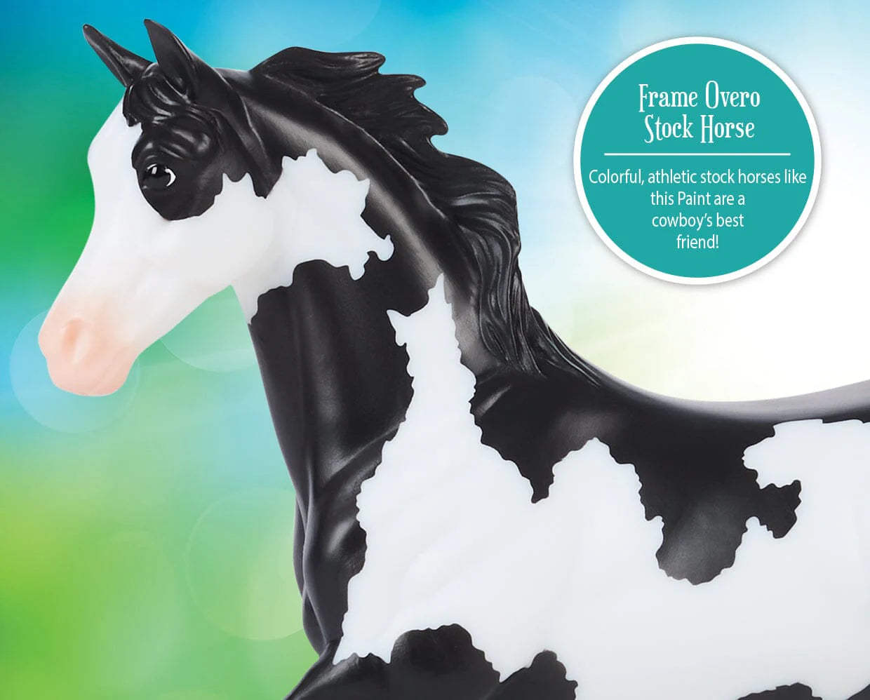 Breyer Black Overo Stock Horse