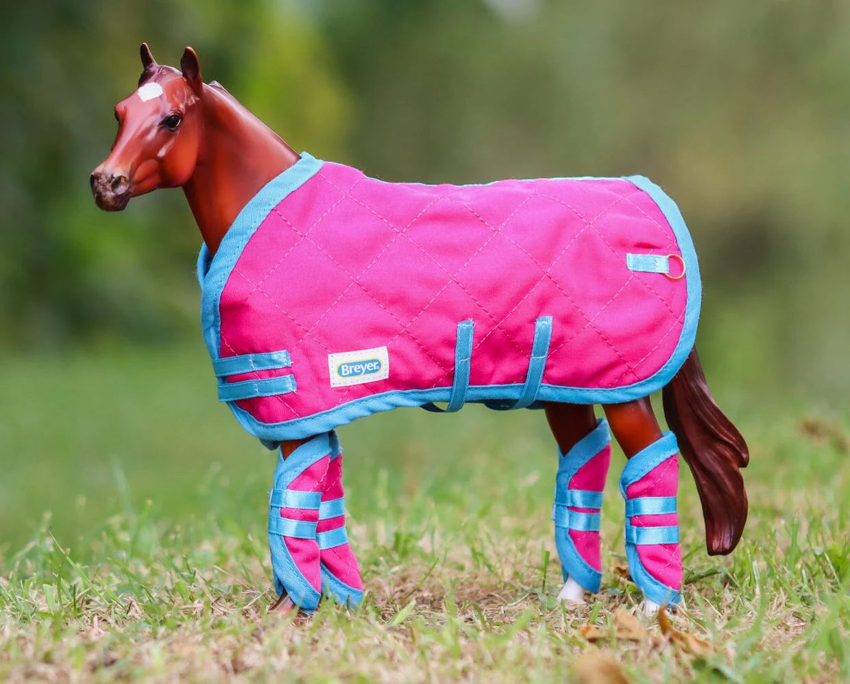 Breyer Blanket & Shipping Boots - Hot Pink