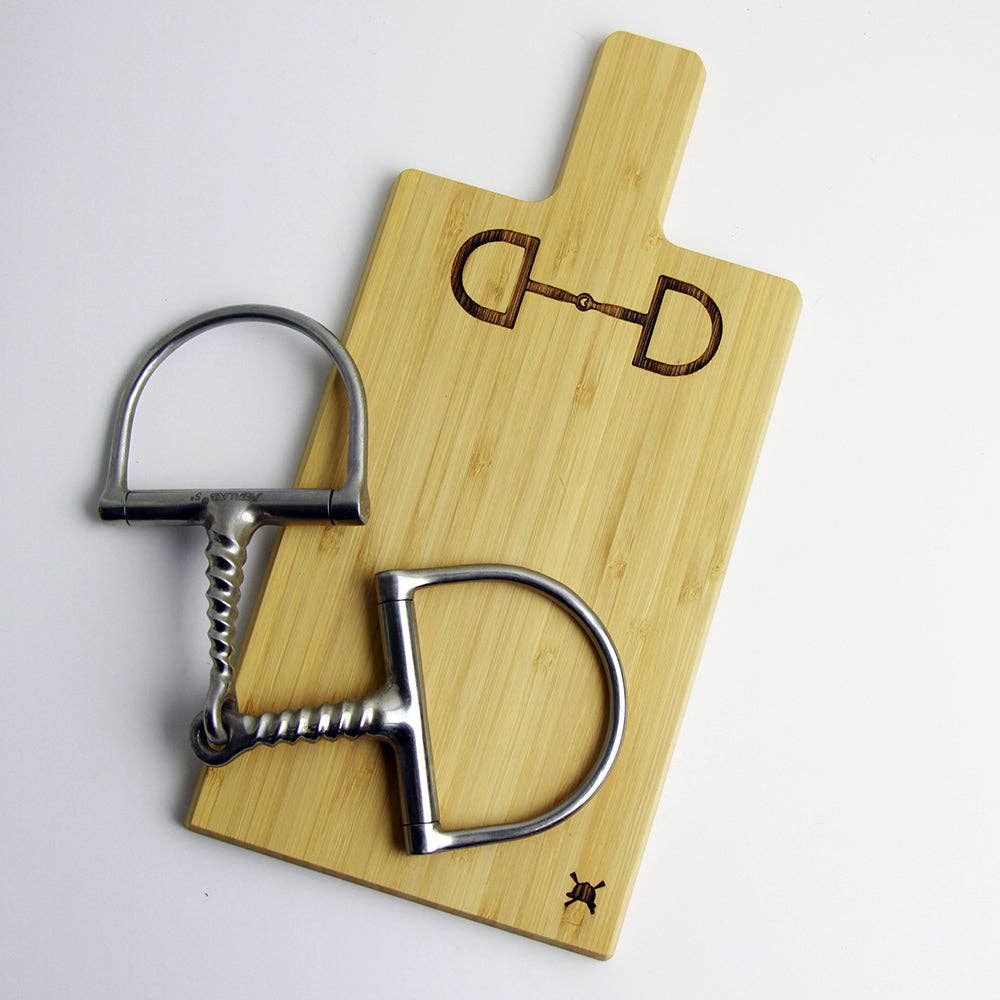 Hunt Seat Paper Co. - D-Ring Bamboo Mini Charcuterie Board