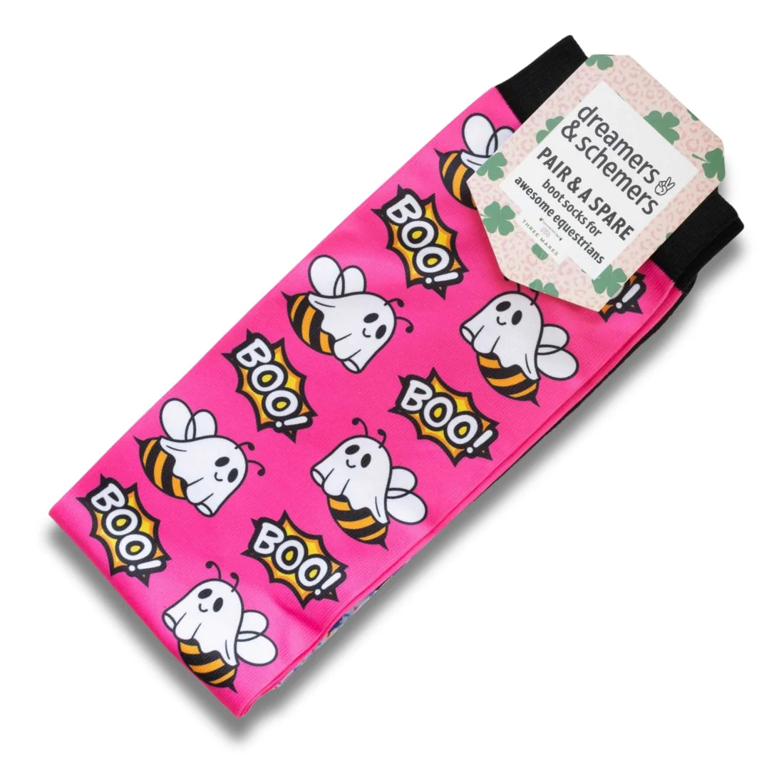 Dreamers & Schemers Pair & A Spare Socks - Boo Bees