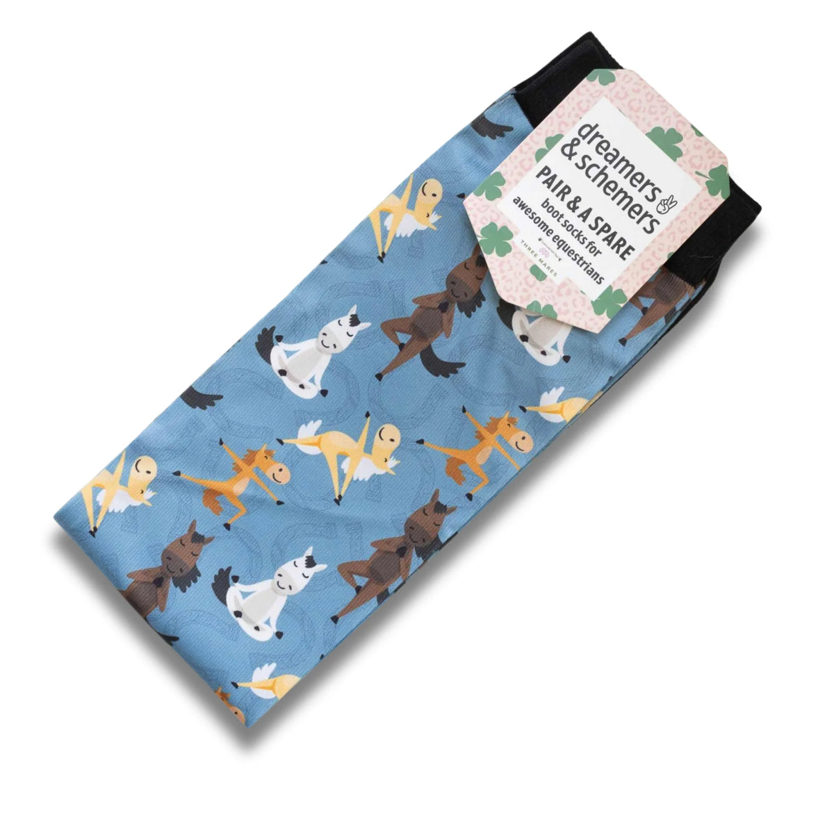 Dreamers & Schemers Pair & A Spare Socks - Pony Pilates