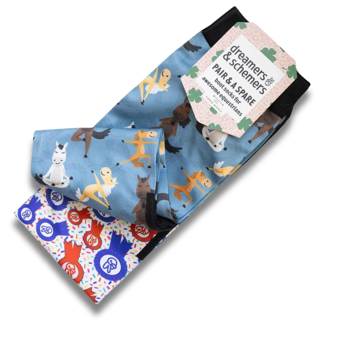 Dreamers & Schemers Pair & A Spare Socks - Pony Pilates