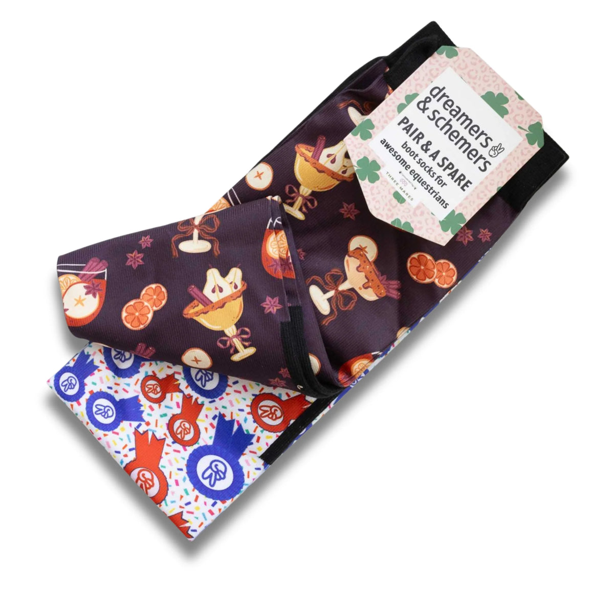 Dreamers & Schemers Pair & A Spare Socks - Stir Crazy