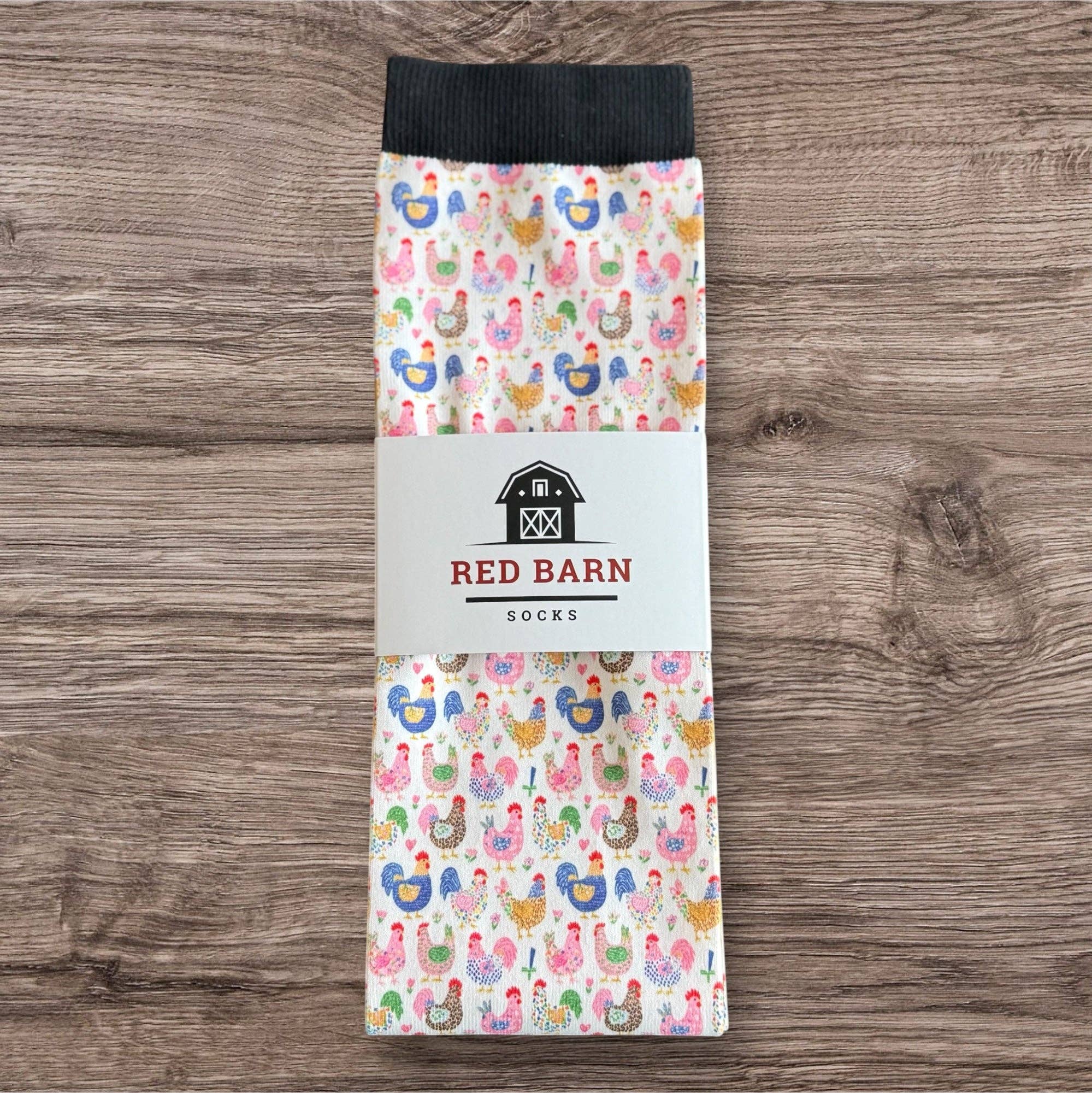 Red Barn Socks - Peck Yeah!
