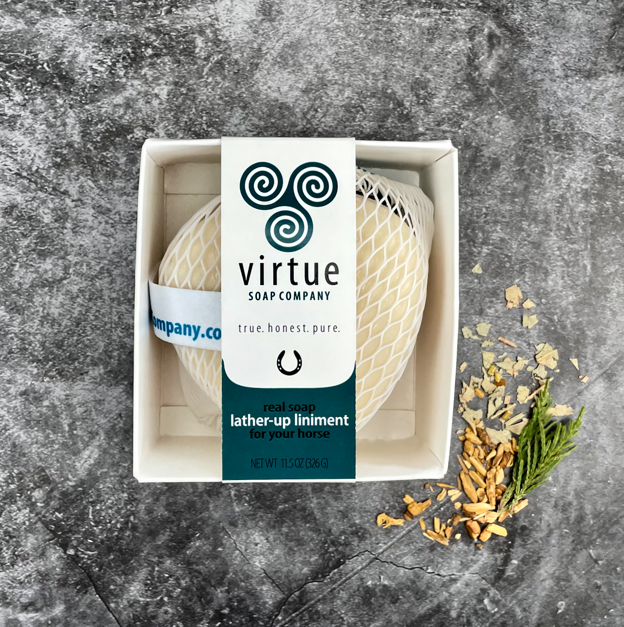 Virtue Soap Company - Lather-Up Liniment Horse Soap