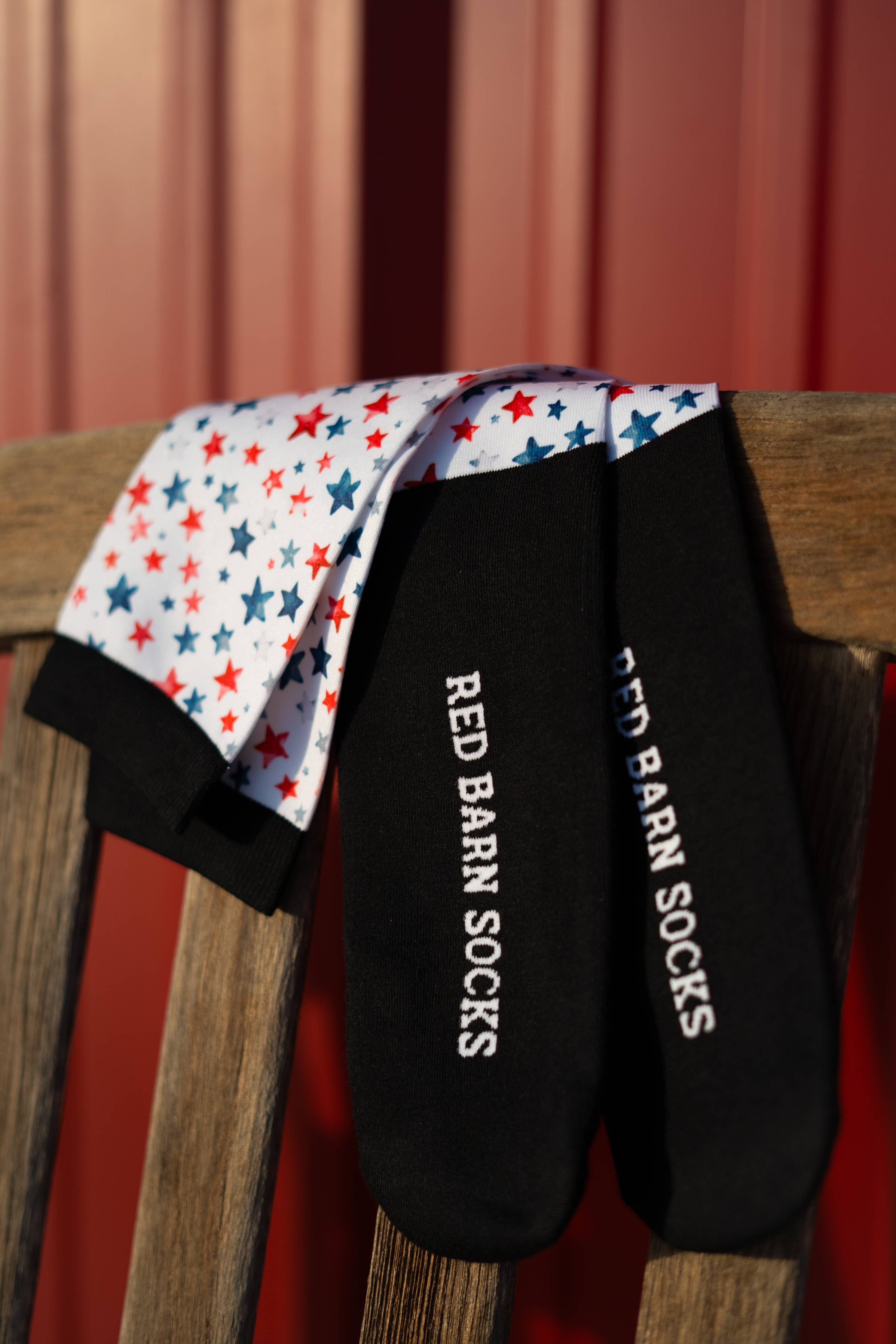 Red Barn Socks - Be A Star