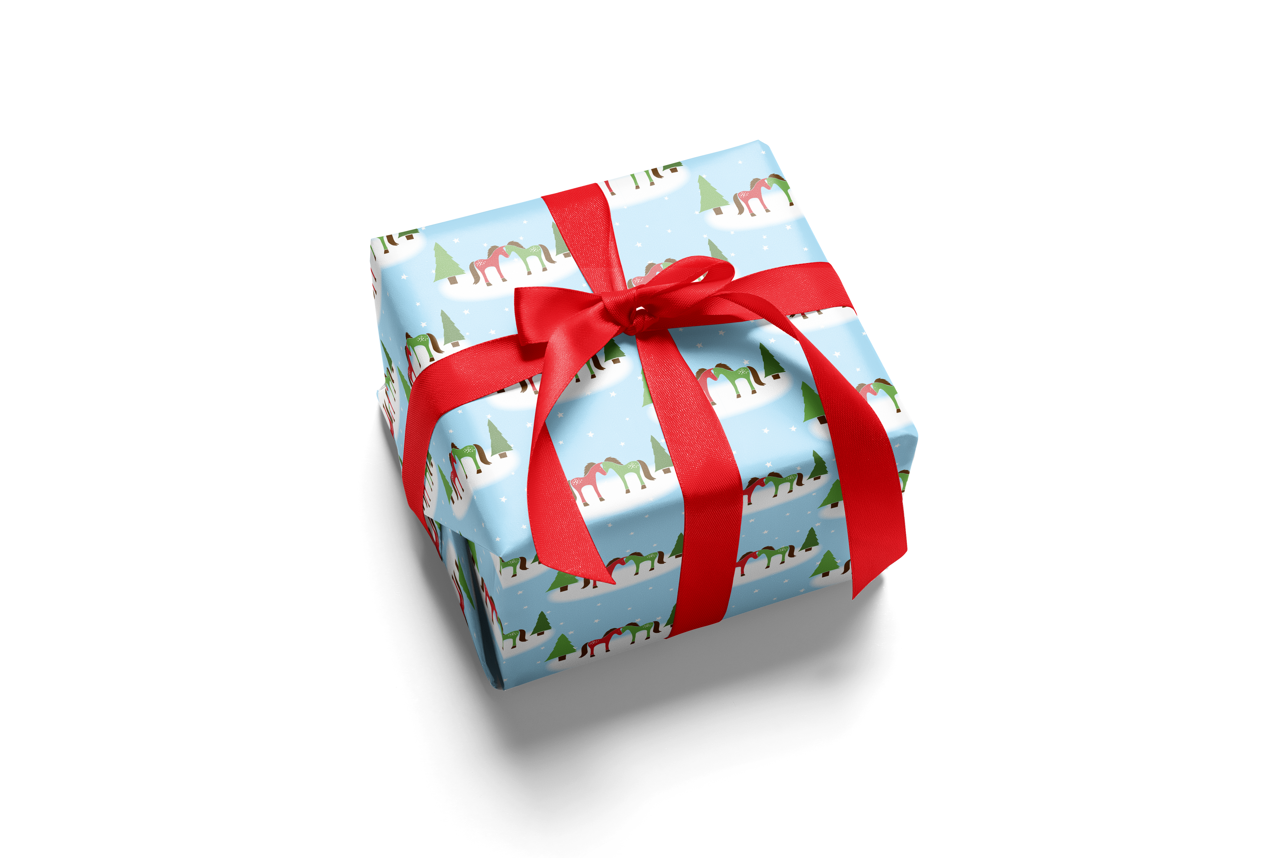 Mare Modern Goods - Snow Ponies Wrapping Paper