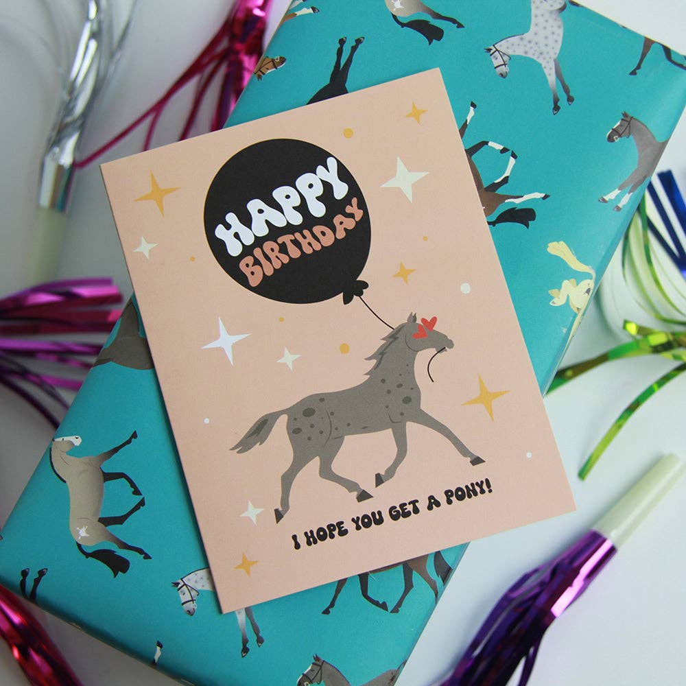 Hunt Seat Paper Co. - Birthday Wish Card