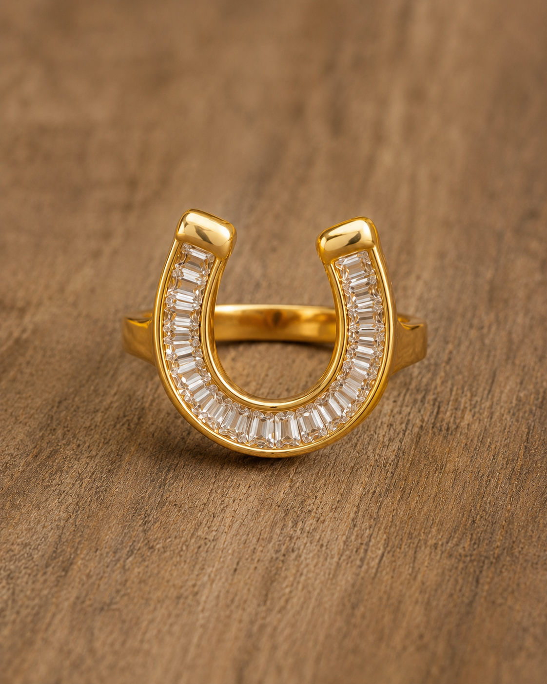 Bridle Up Hope Shop - Hope & Luck Horseshoe Ring