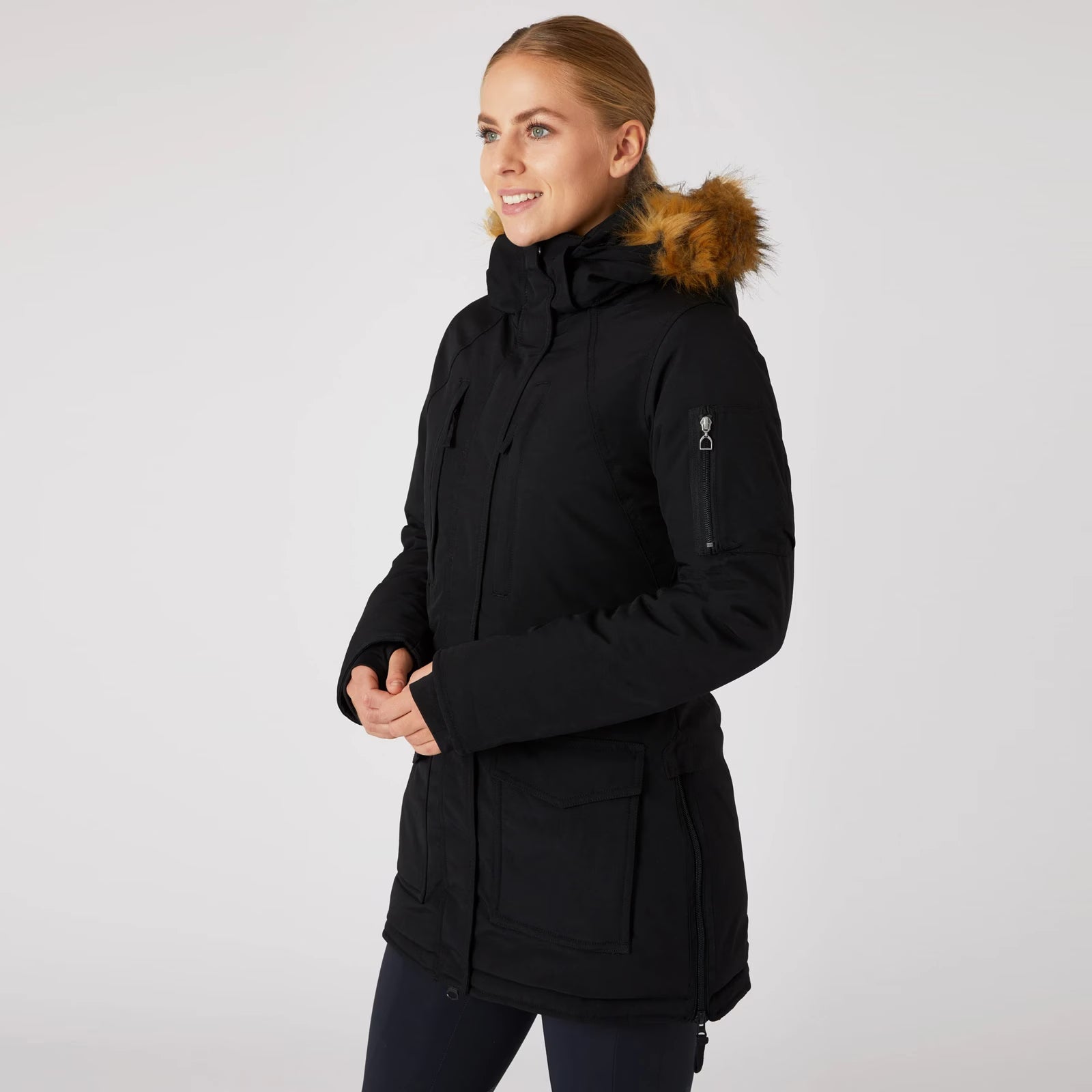 Sale Horze Brooke Long Parka Jacket