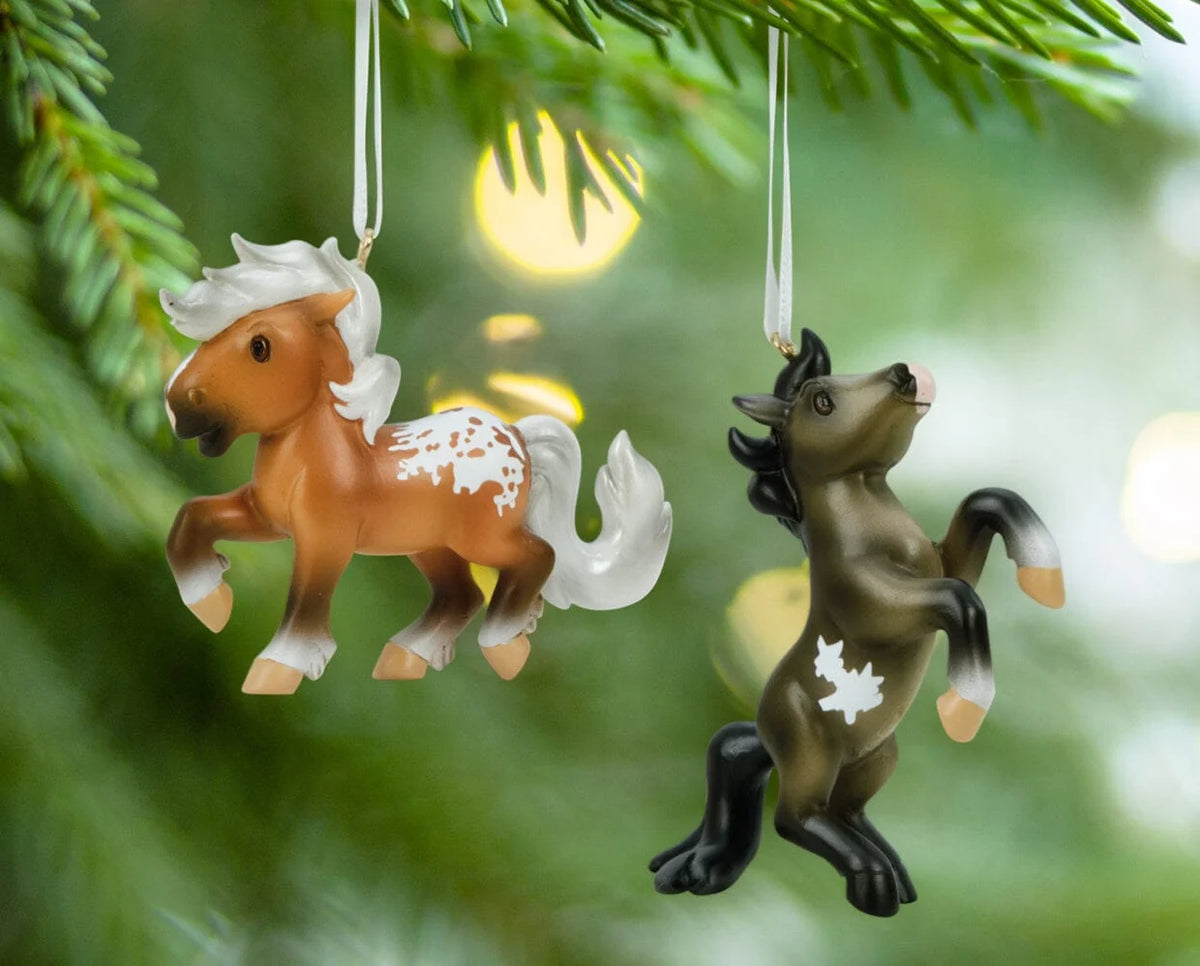 Breyer 2026 Mini Ornament Set - Fireheart & Mauvelous