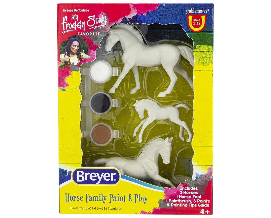 Breyer Paint & Play Horse Family