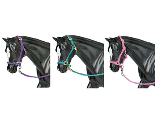 Breyer Hot Colored Nylon Halters | 3 Piece Assortment - sku to order - 199278