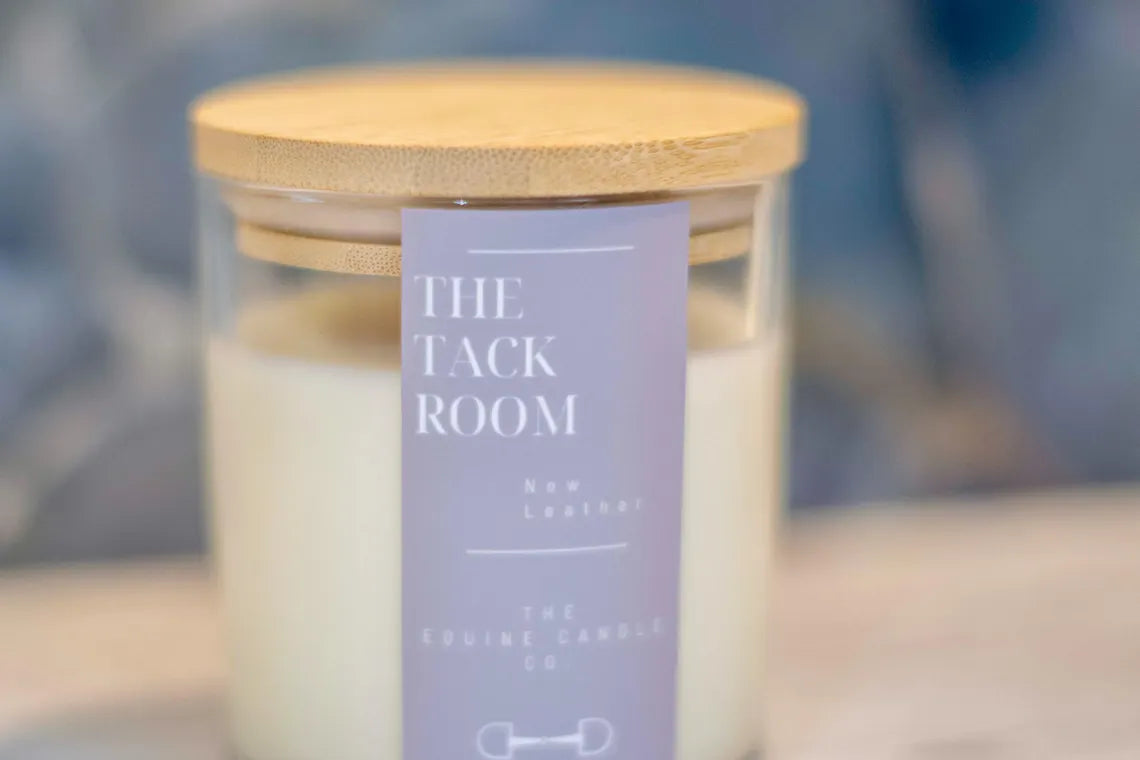 The Equine Candle Co Tack Room Candle