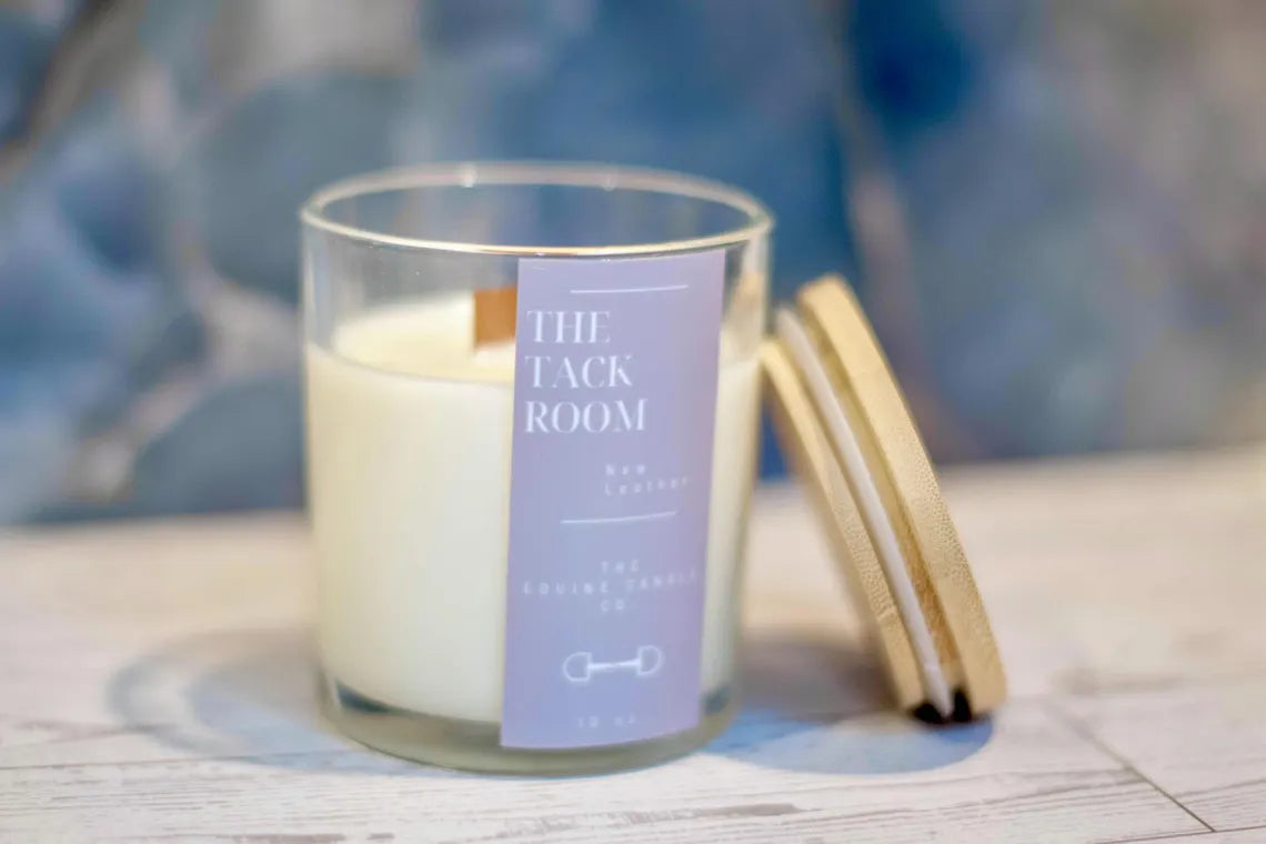 The Equine Candle Co Tack Room Candle