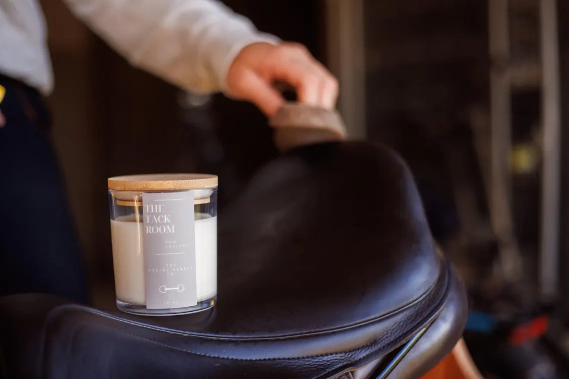 The Equine Candle Co Tack Room Candle