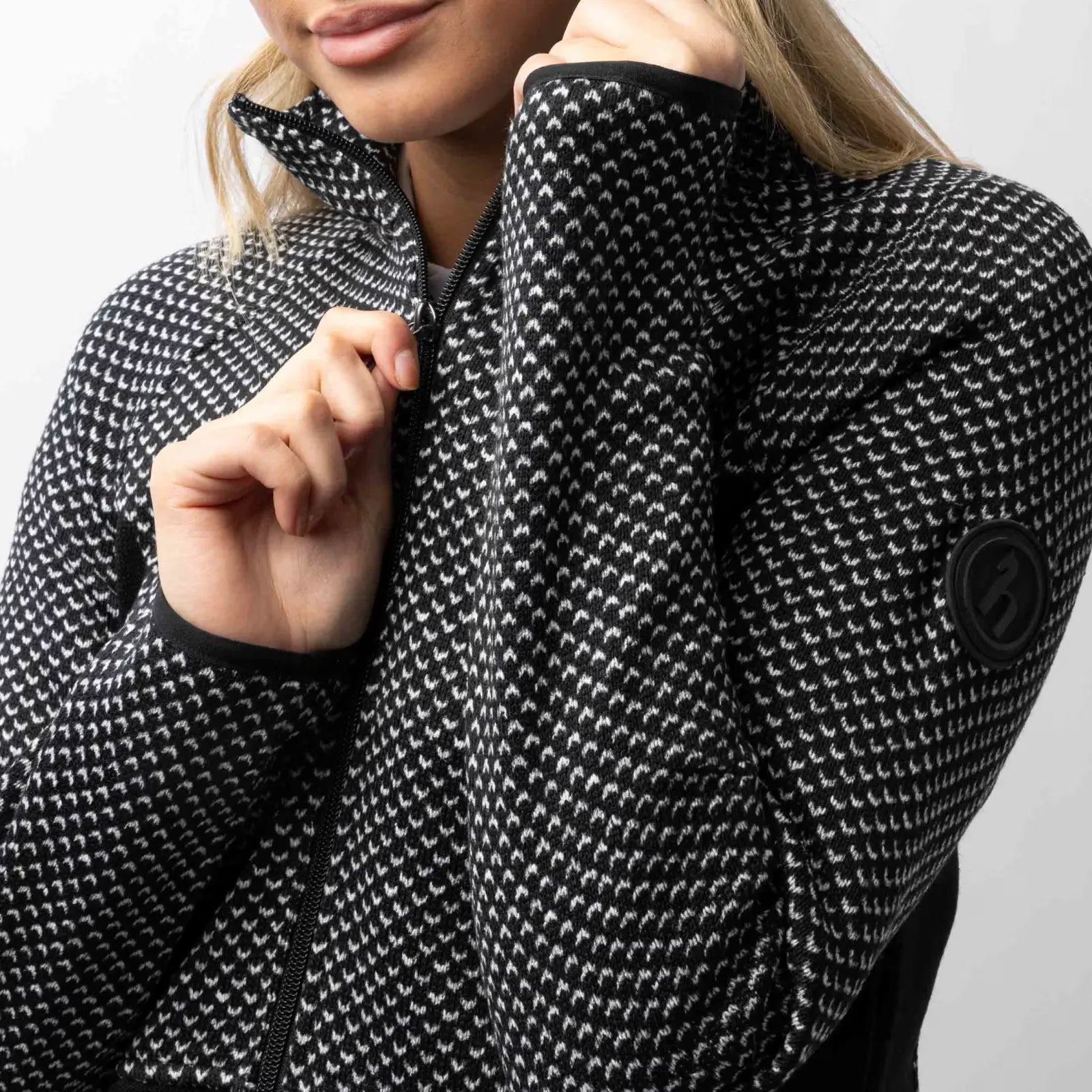 Sale Horze Neve Womens Fleece Knit Jacket