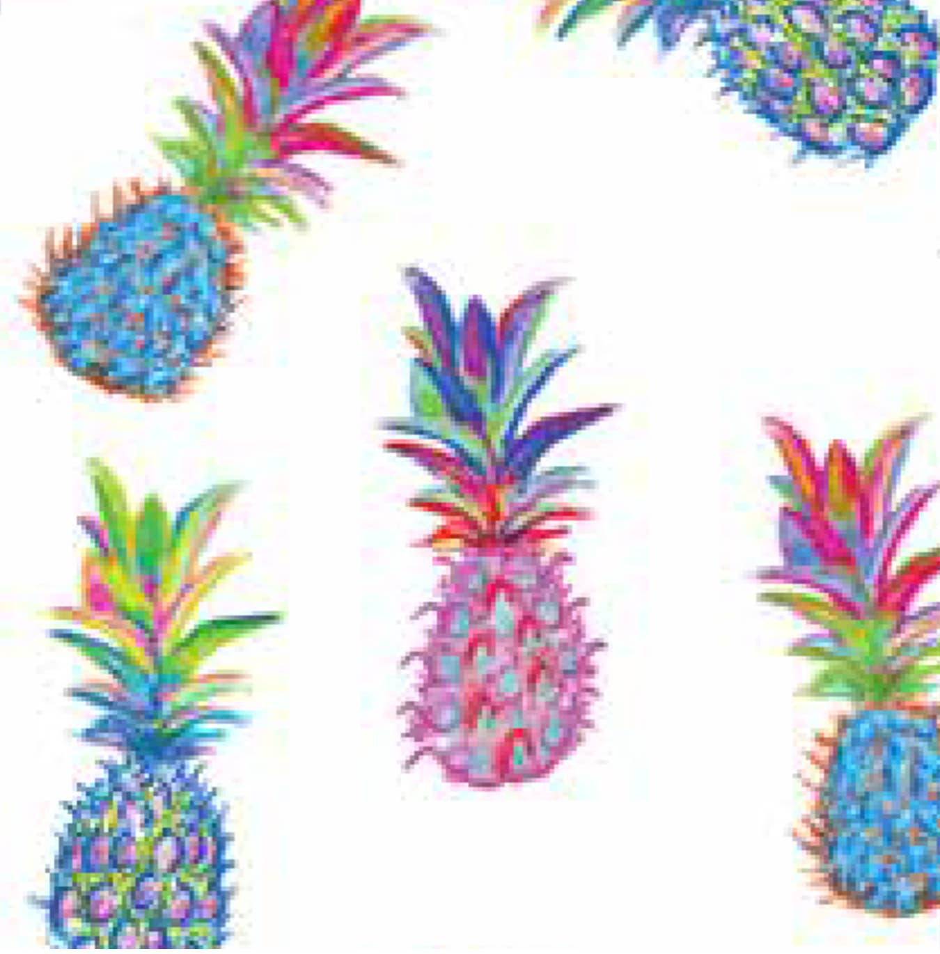 Hocsocx, Inc. - Pineapple Paradise Athletic Socks