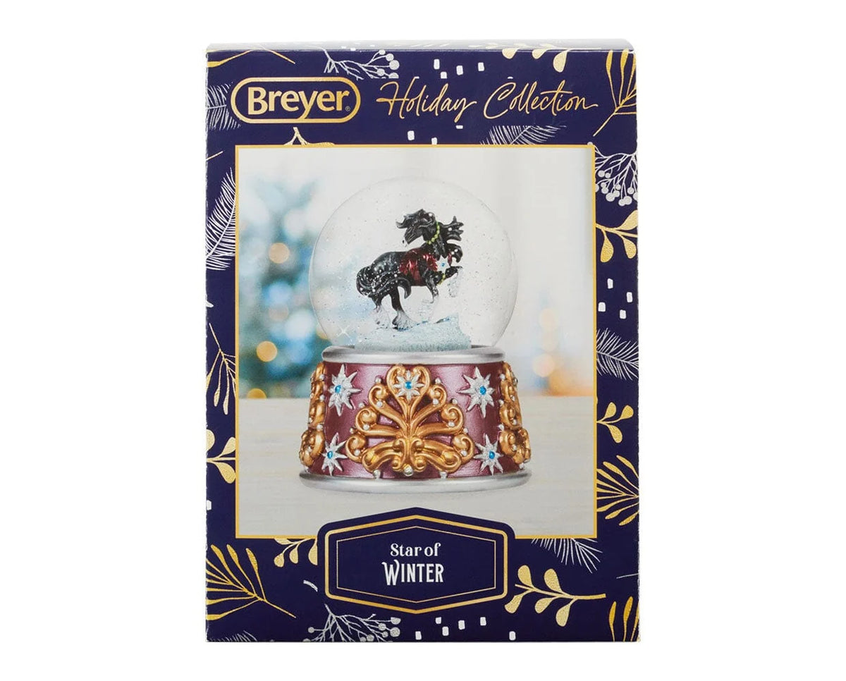Breyer 2026 Musical Snow Globe - Star of Winter
