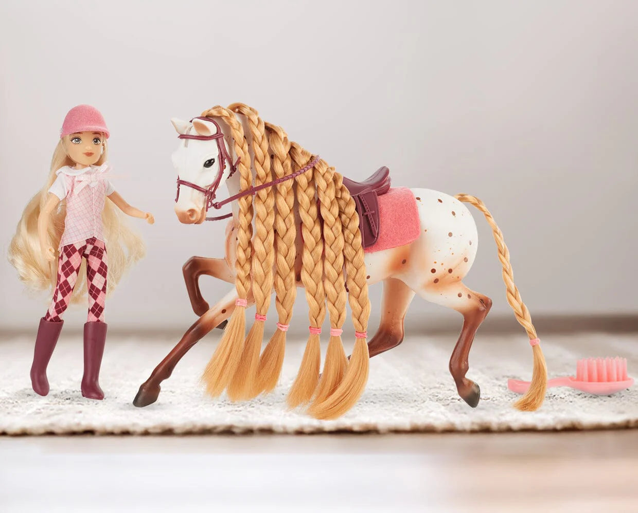 Breyer Tess & Birdie- English Horse and Rider