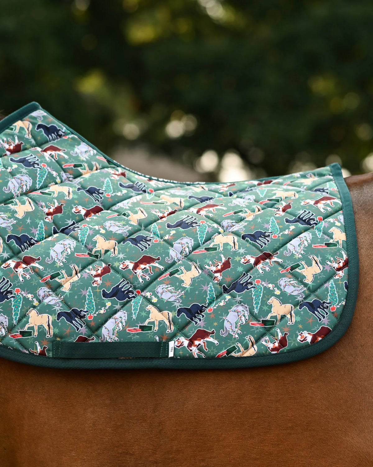 Dreamers & Schemers All Purpose Saddle Pad - The Naughty List