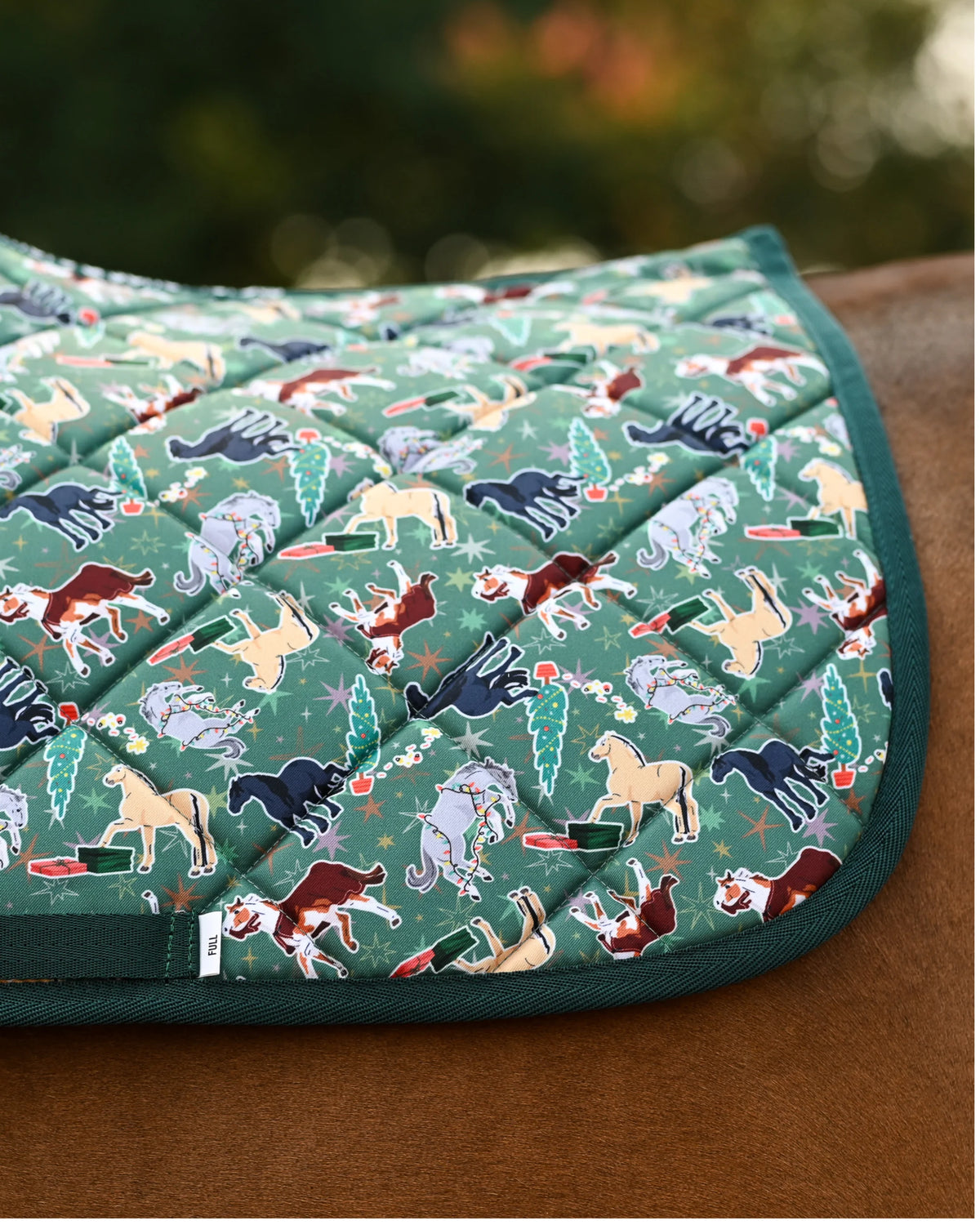 Dreamers & Schemers All Purpose Saddle Pad - The Naughty List