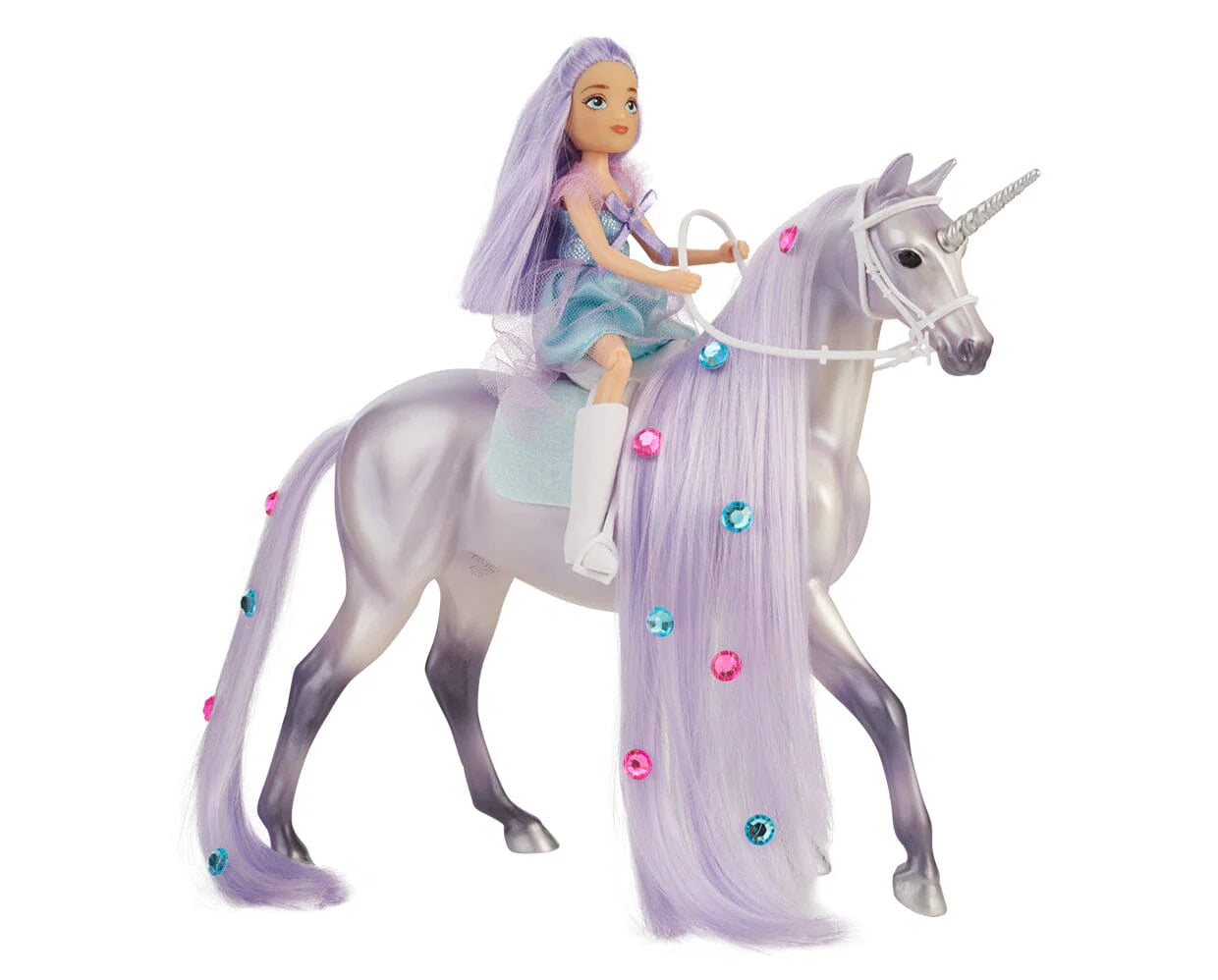 SALE Breyer Twila & Moonstone - Magical Unicorn and Rider