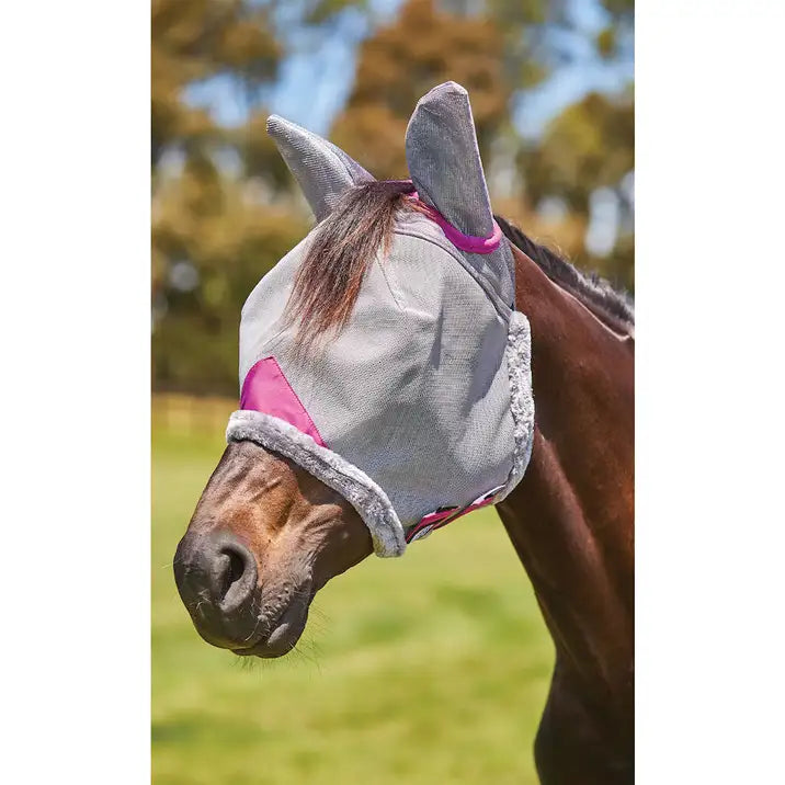 WEATHERBEETA DELUXE MESH FLY MASK WITH EARS