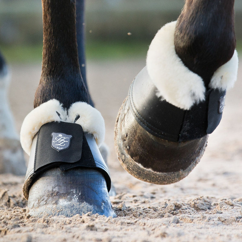 Sale Horze Salerno Sheep Skin Bell Boots