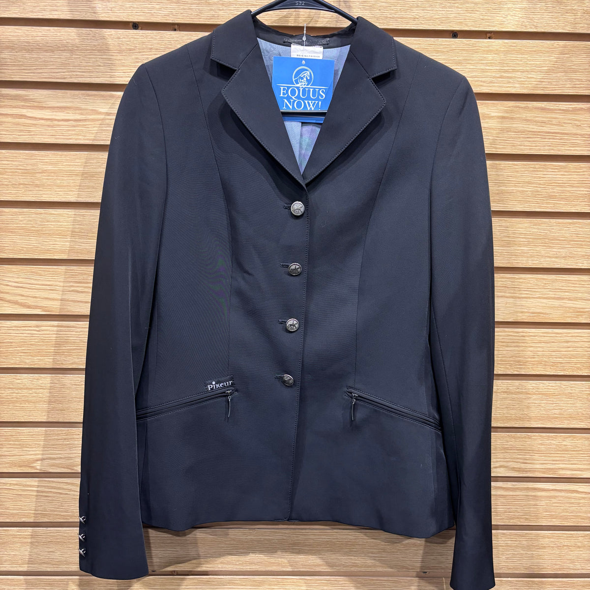 Used Pikeur Skarlett 10L Black Show Coat