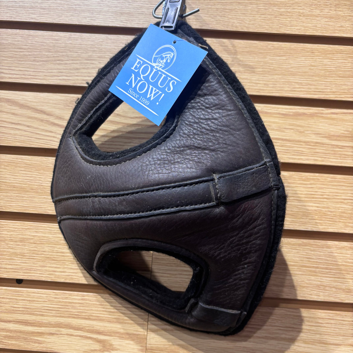 Used Horse Brown Leather Head Bumper
