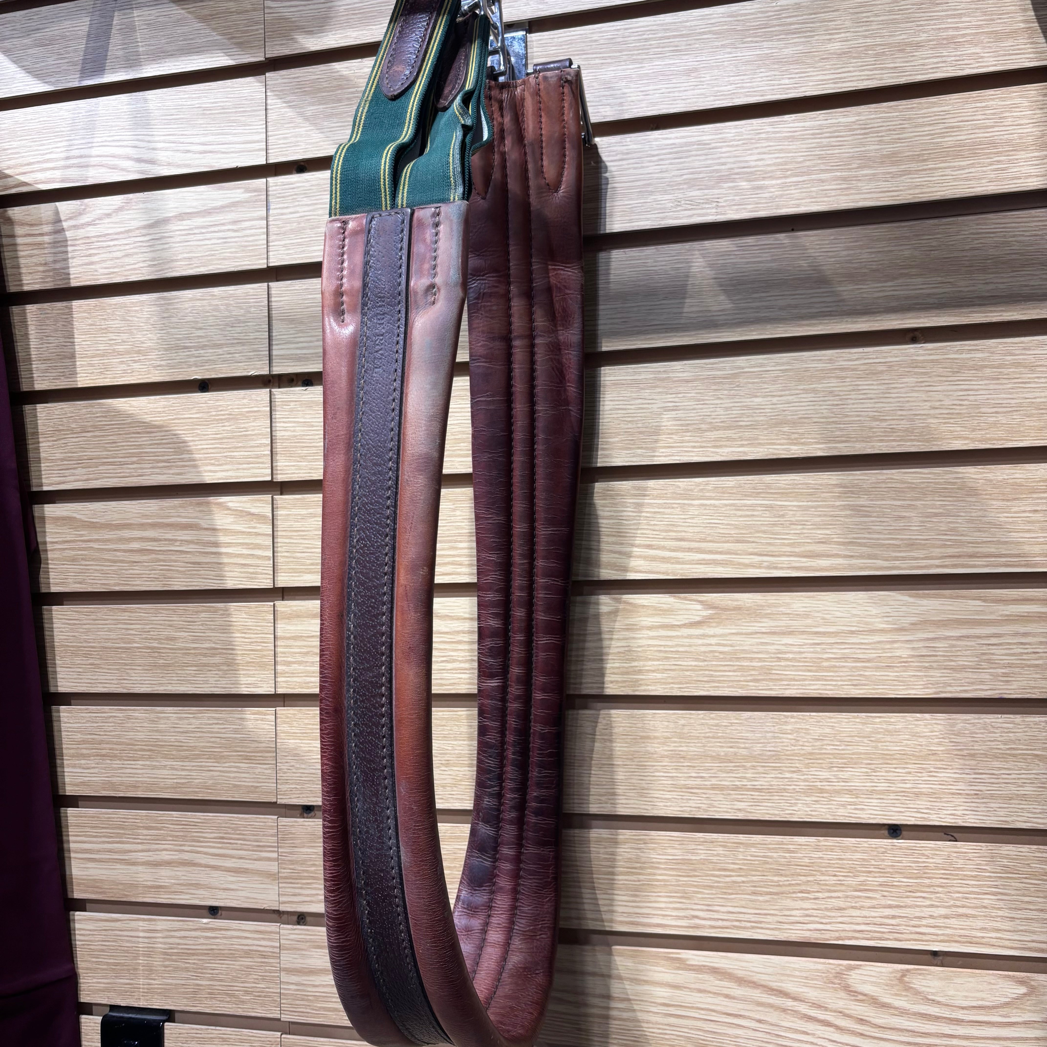 Used 56 Chestnut Leather Girth