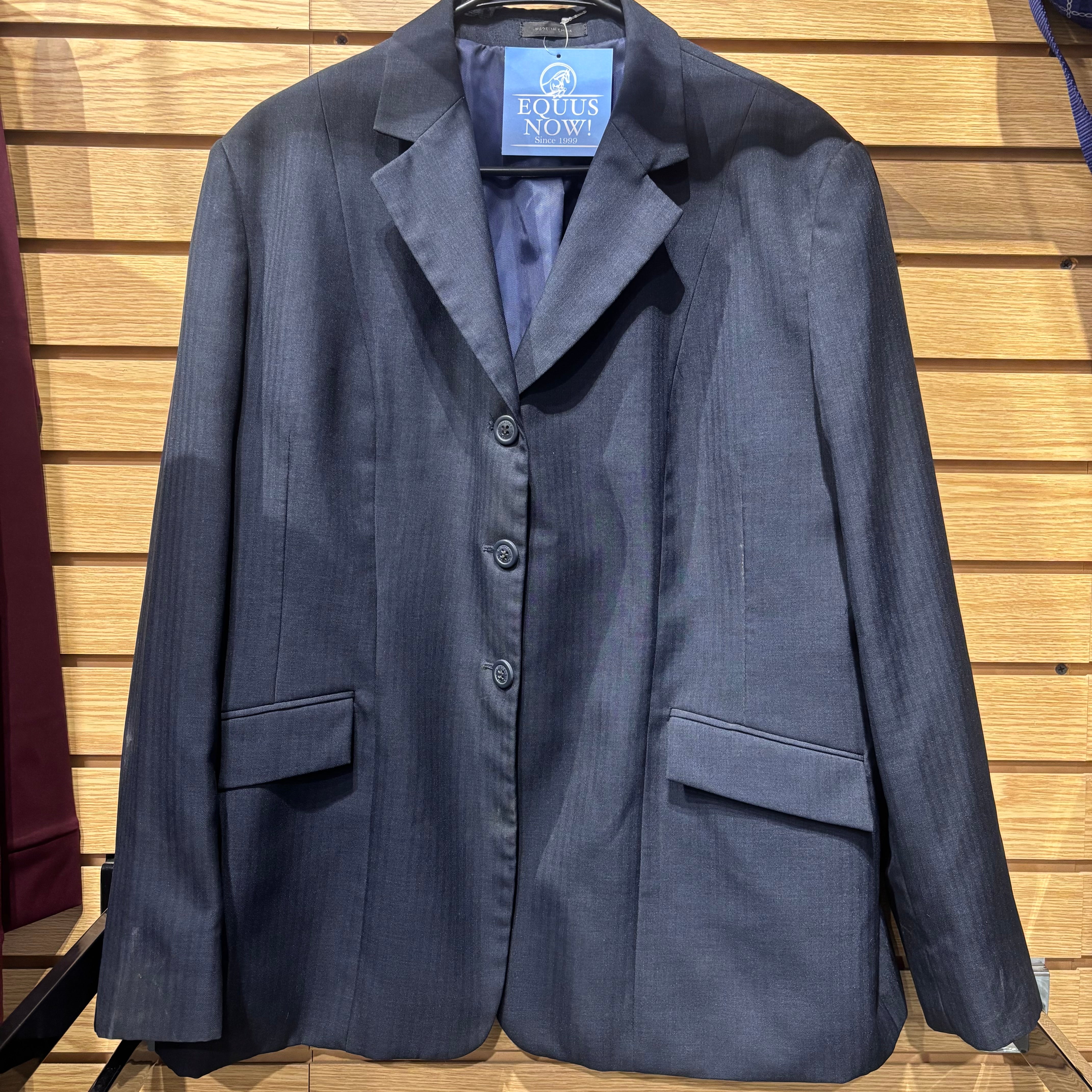 Used 18R Navy RJ Classics Washable Hunt Coat