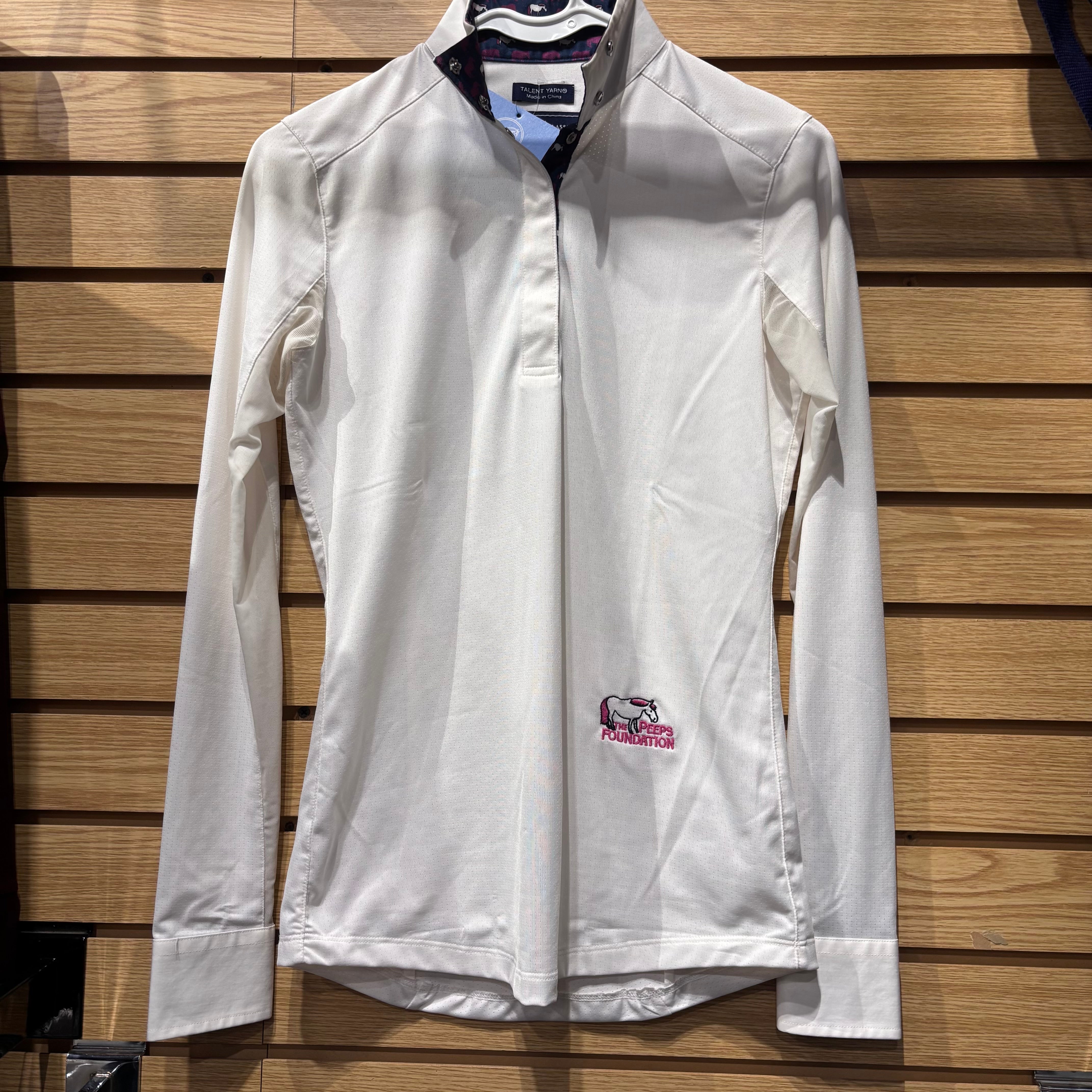 Used XS White Essex Classics Show Shirt