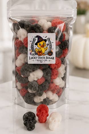 Lucky Duck Sugar Treats - Skulls