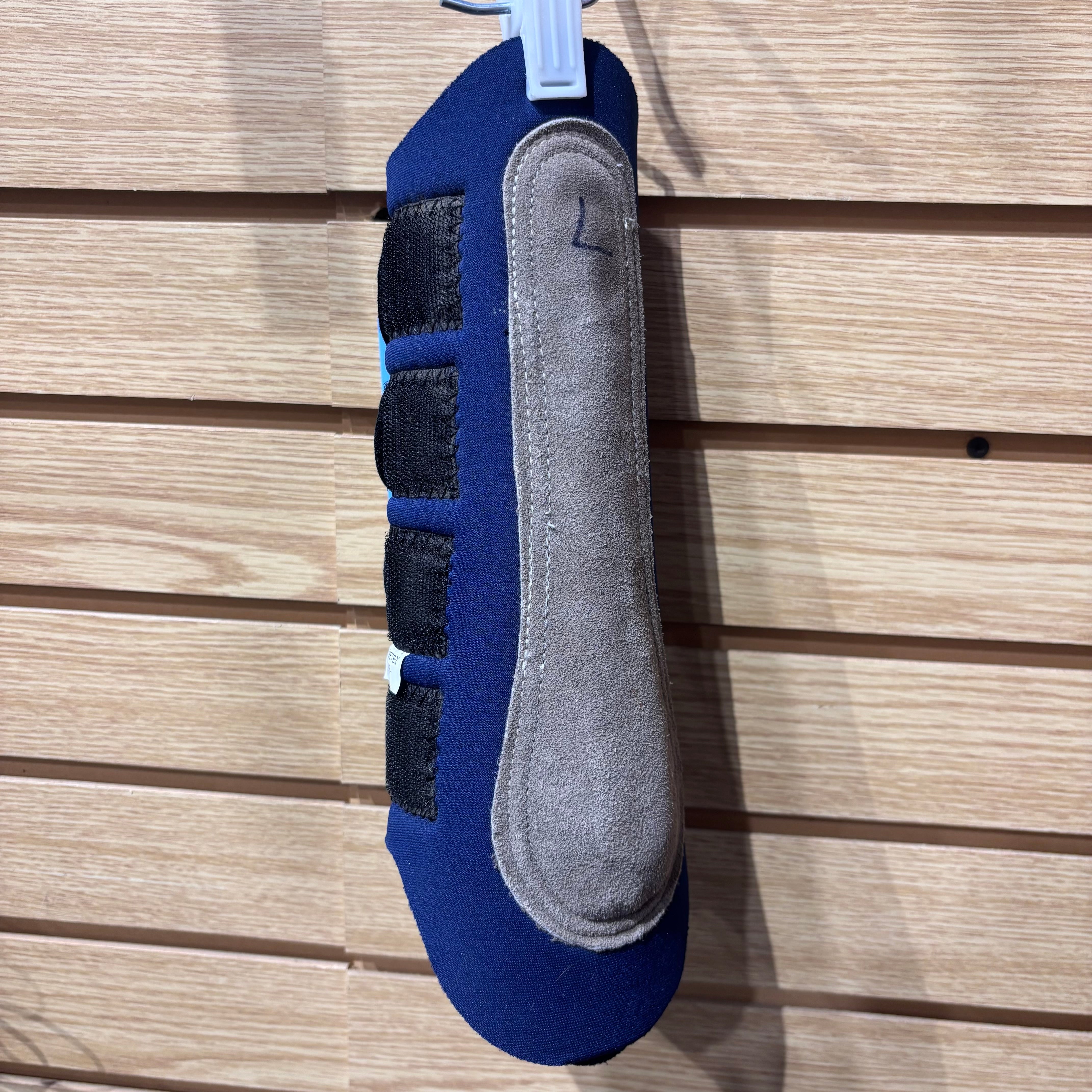 Used Blue Lemetex Splint Boots