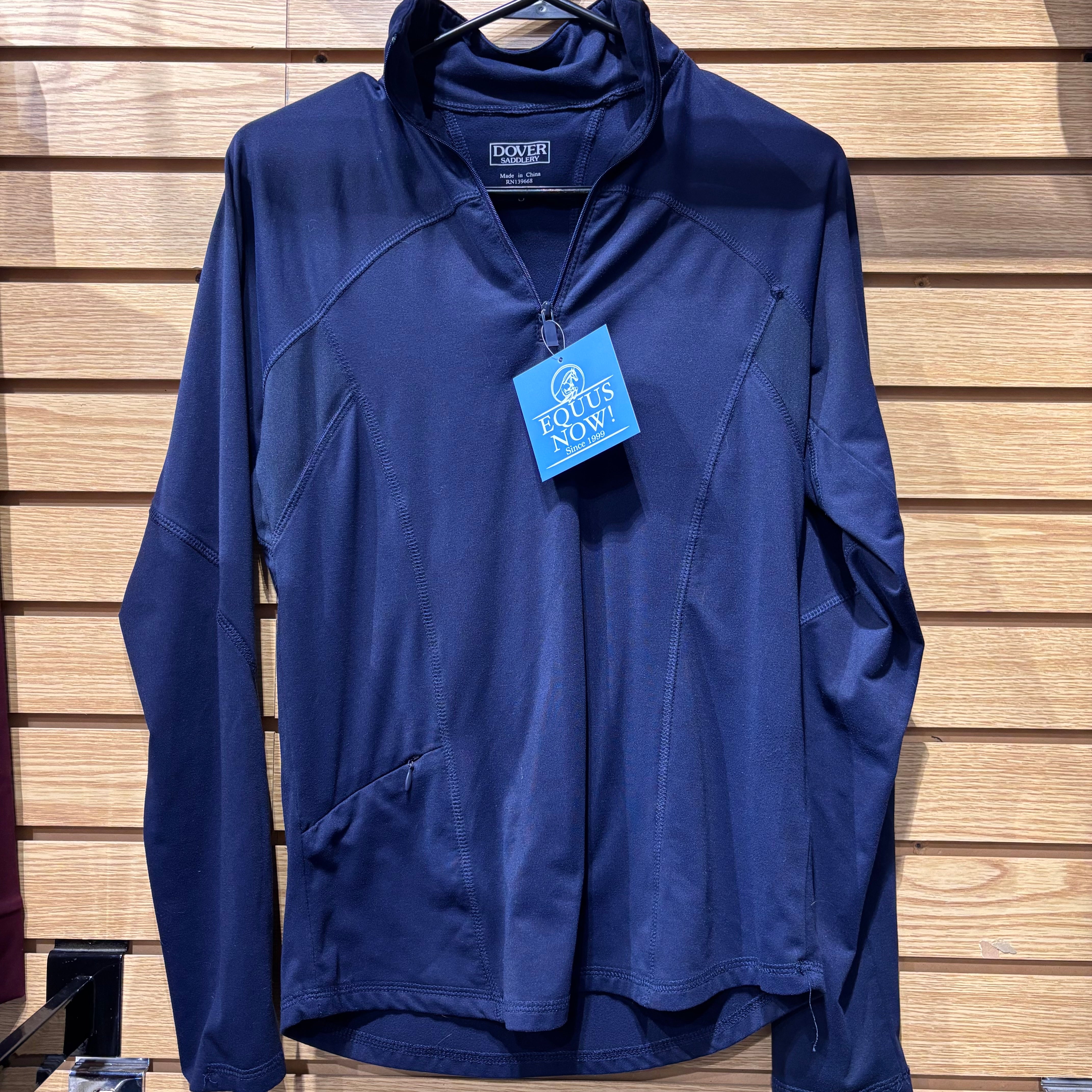 Used Dover Small Navy 1/4 Zip