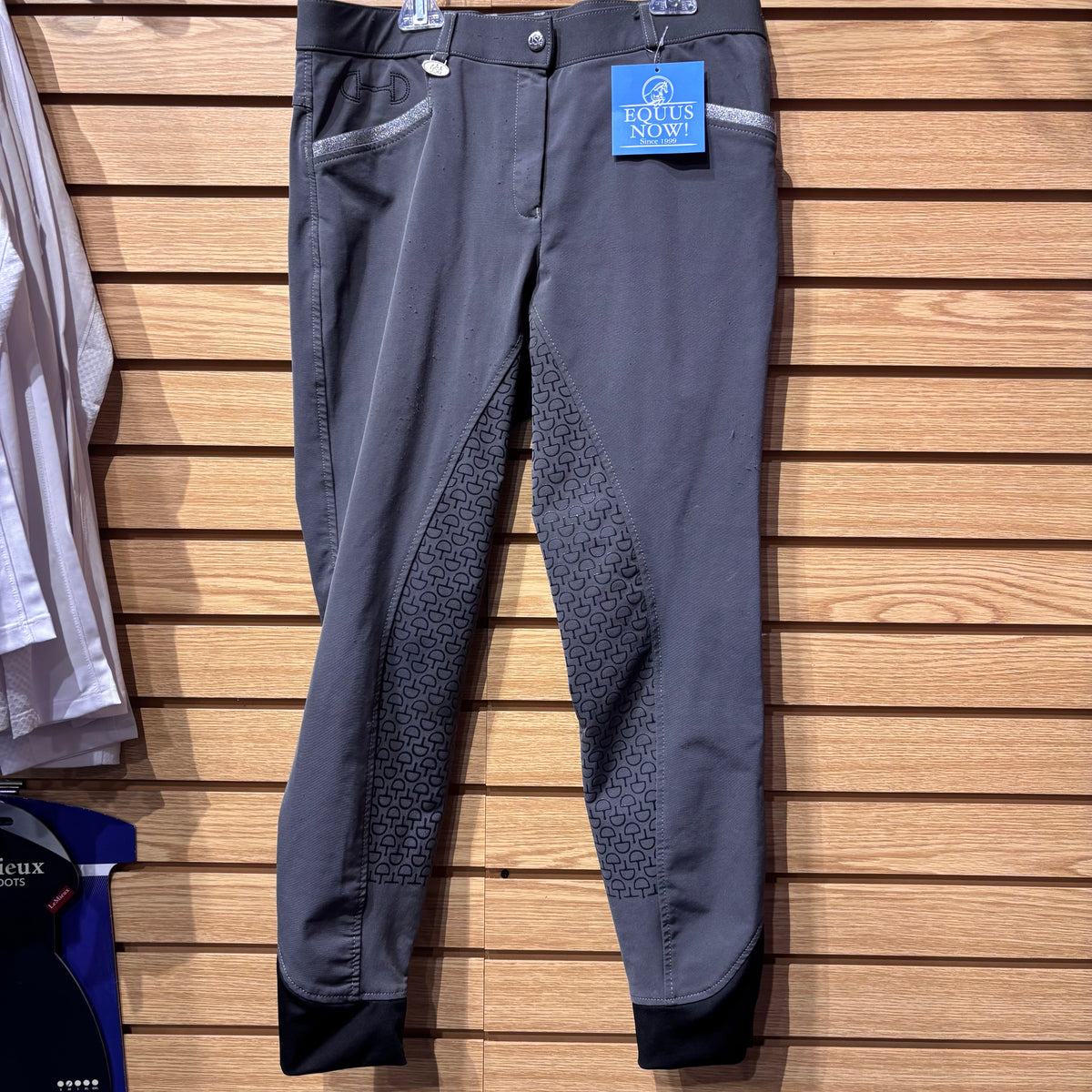 Used USG 32 Grey Full Seat Breeches
