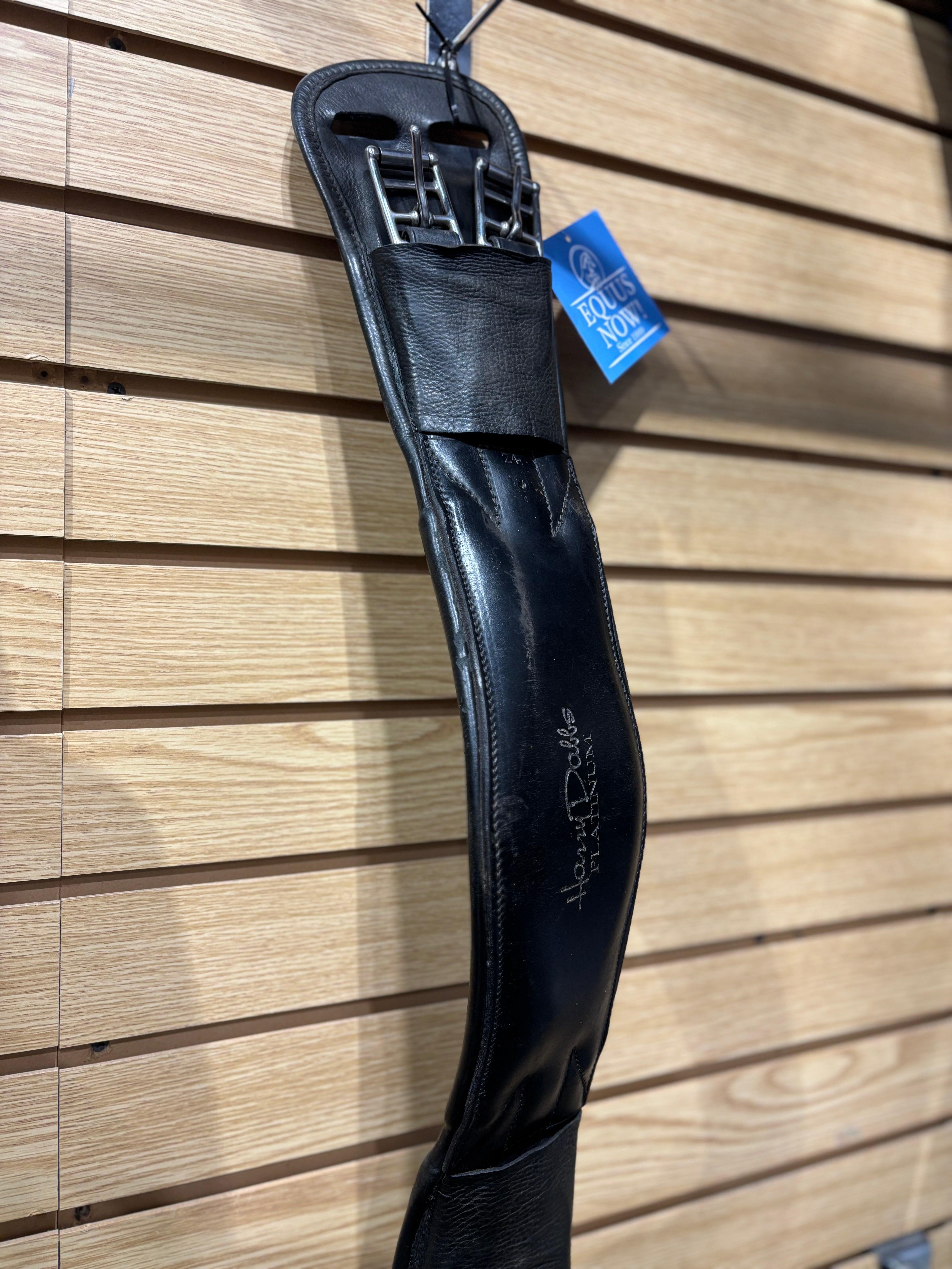 Used Harry Dabbs Platinum Curved 24" Dressage Girth