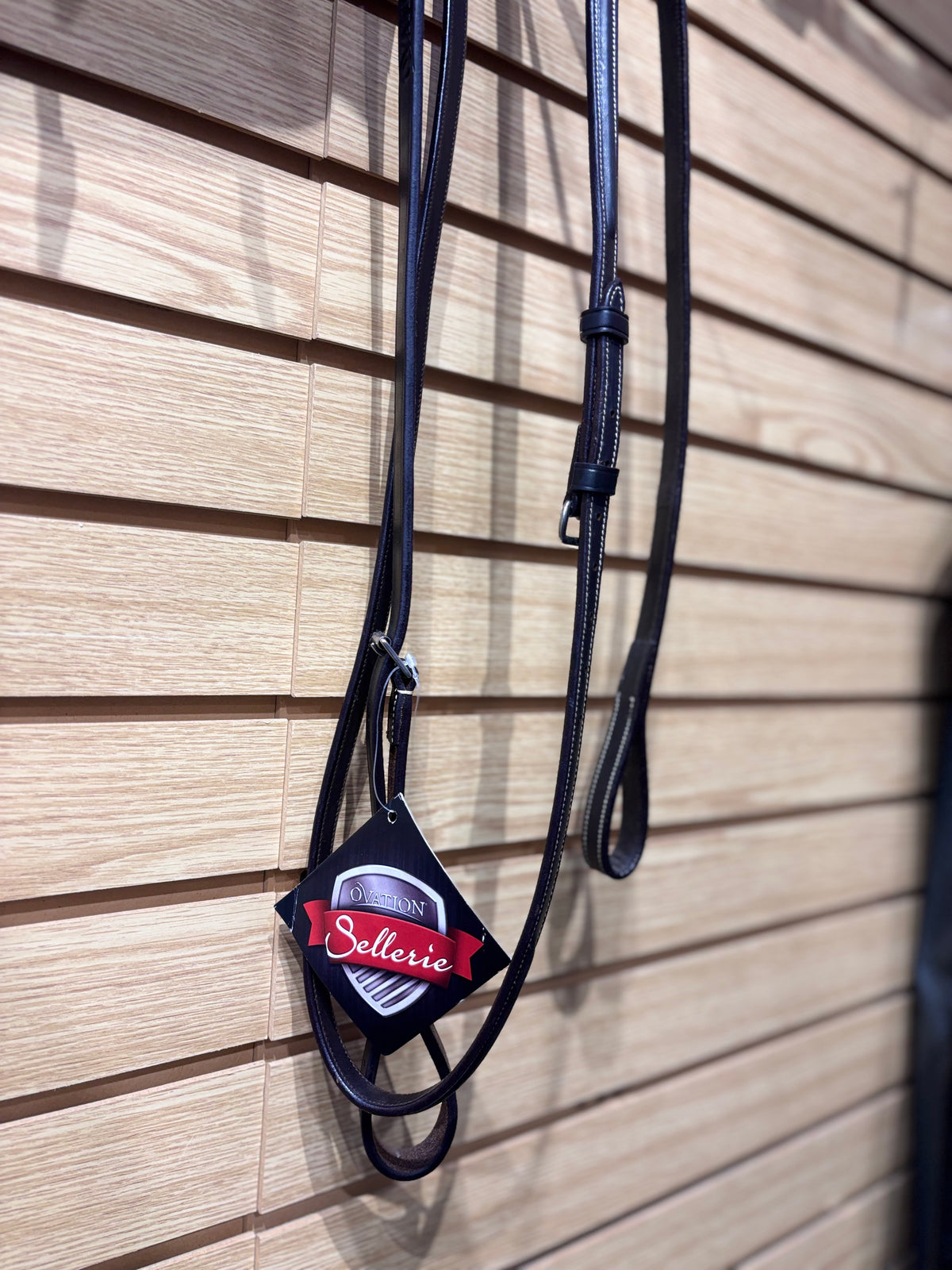 Used Ovation Cob Brown Fancy Standing Martingale
