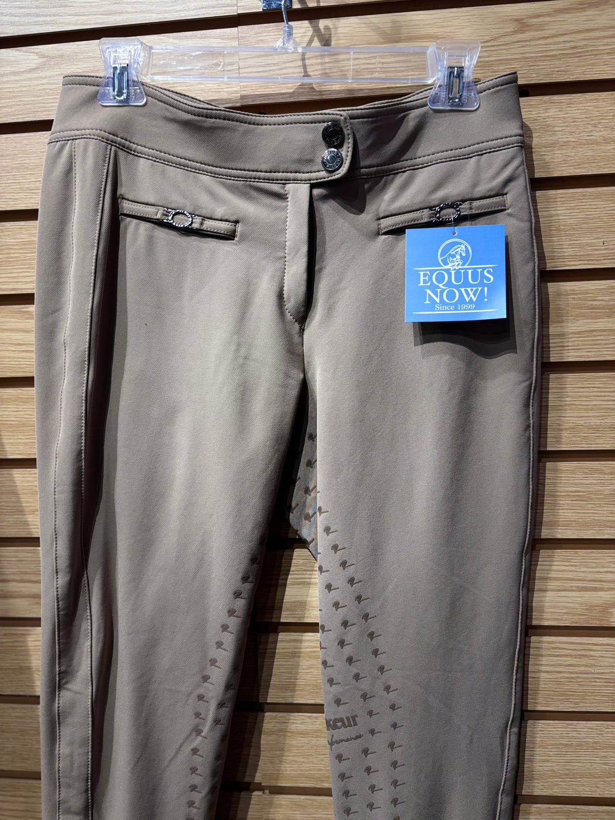 Used USA 30 Tan Pikeur Full Seat Breeches