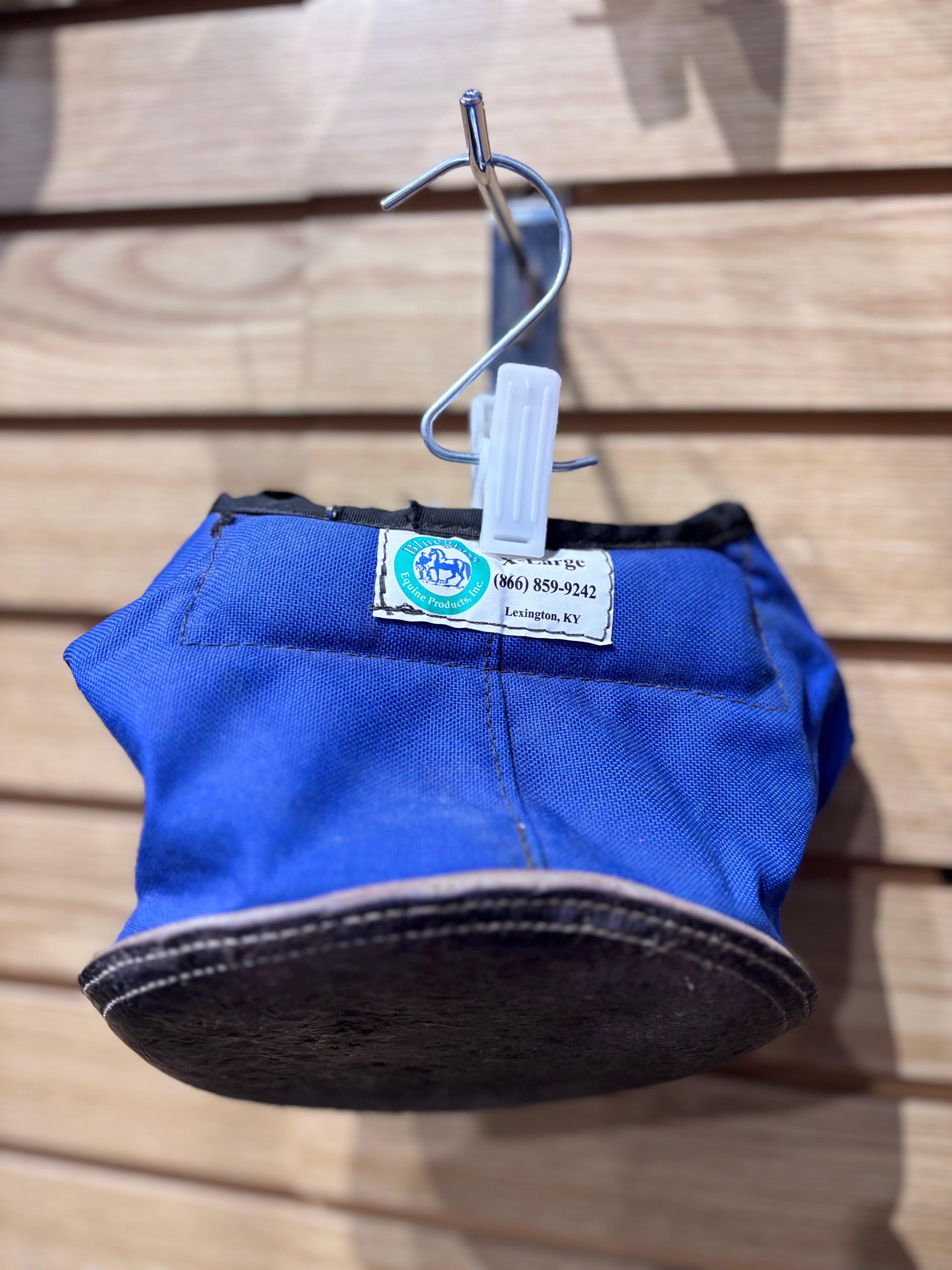 Used XL Blue Bluegrass Equine Products Hoof Slipper